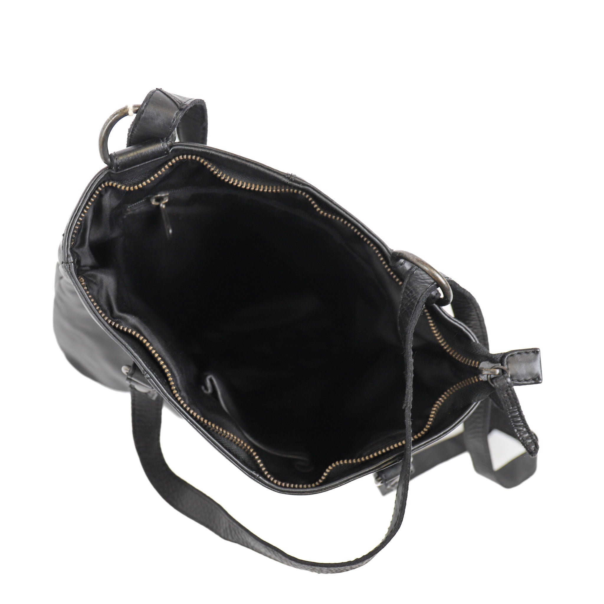 Rucksack/Umhängetasche 'Sandy' L Schwarz