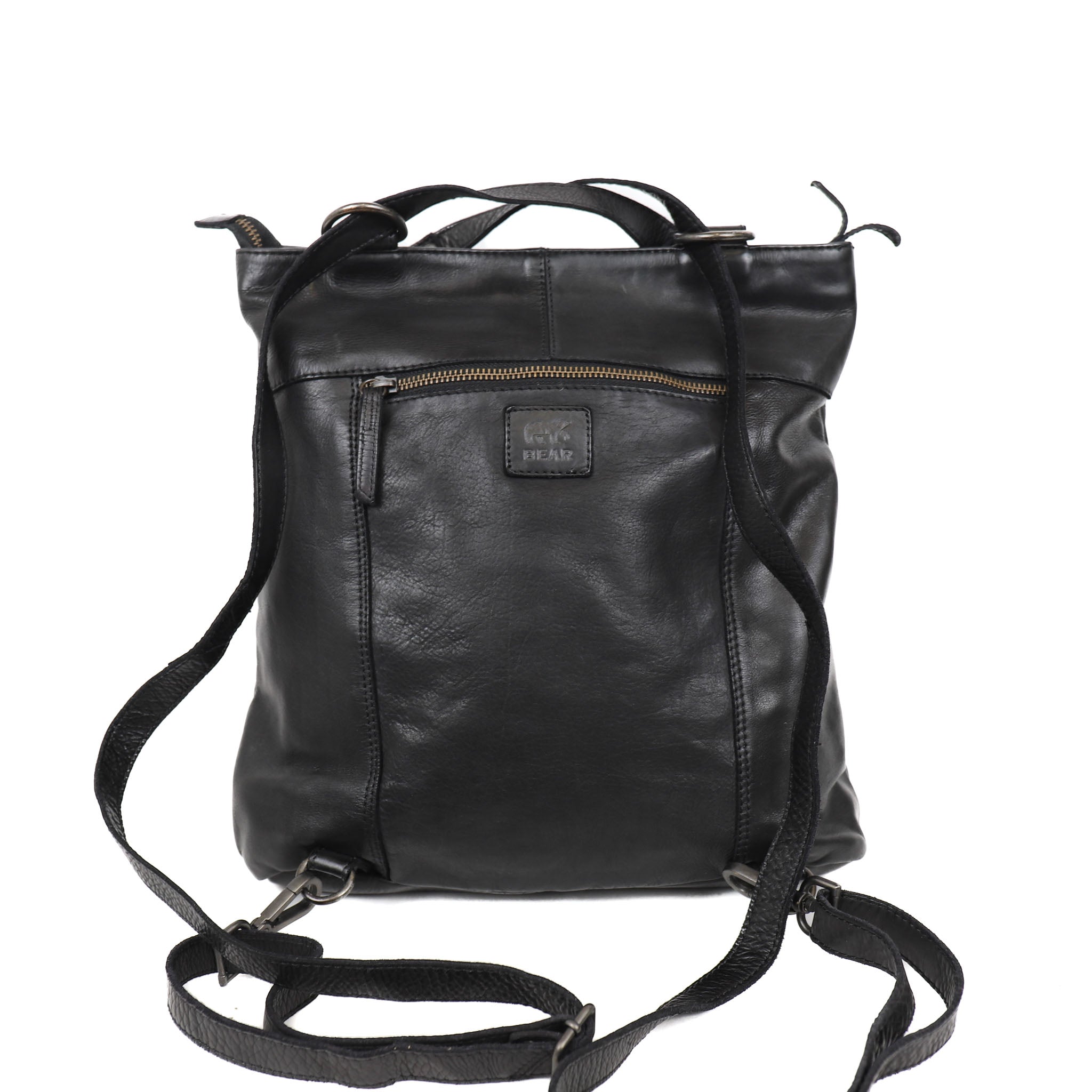 Rucksack/Umhängetasche 'Sandy' L Schwarz