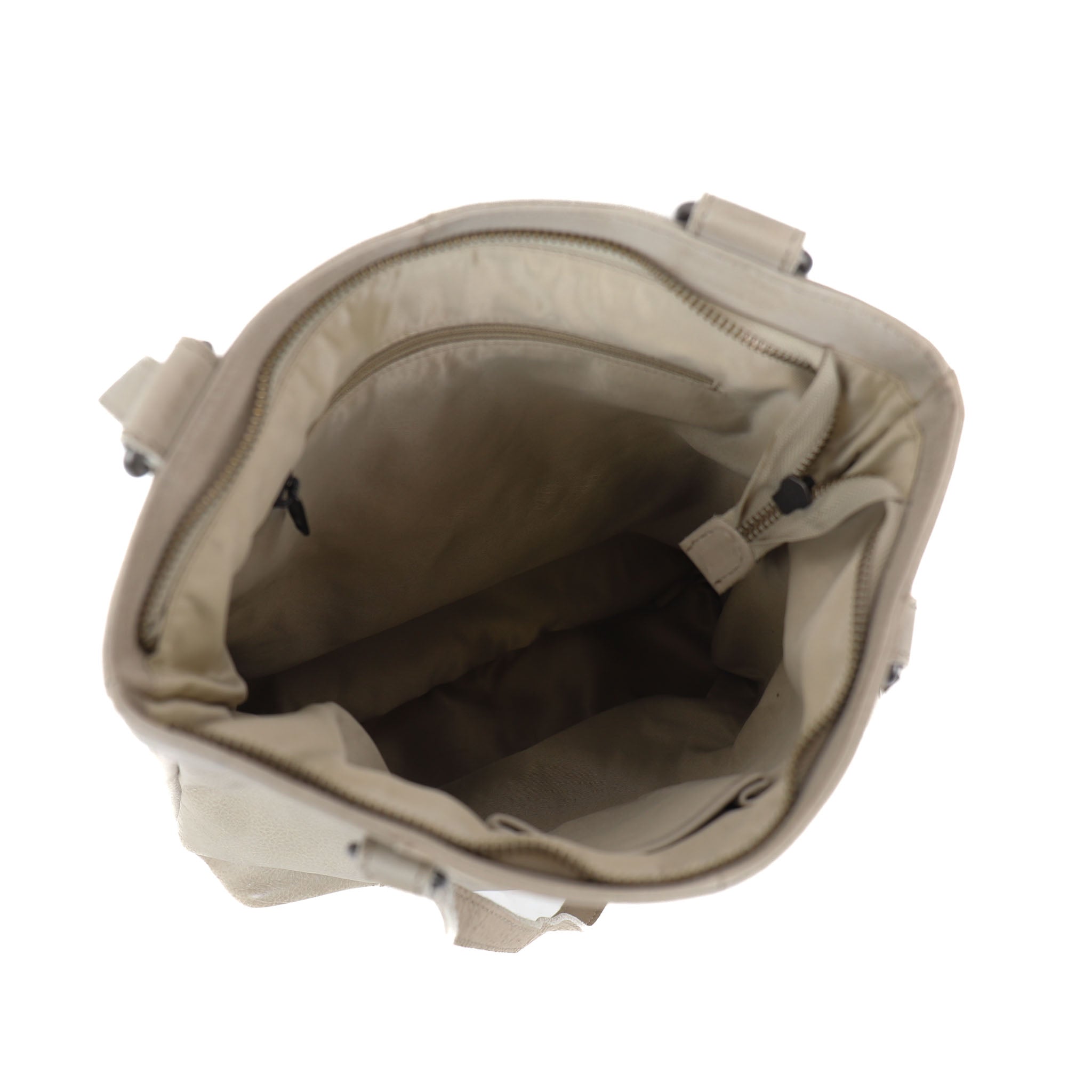 Rucksack/Umhängetasche 'Sandy' L Silver Mink