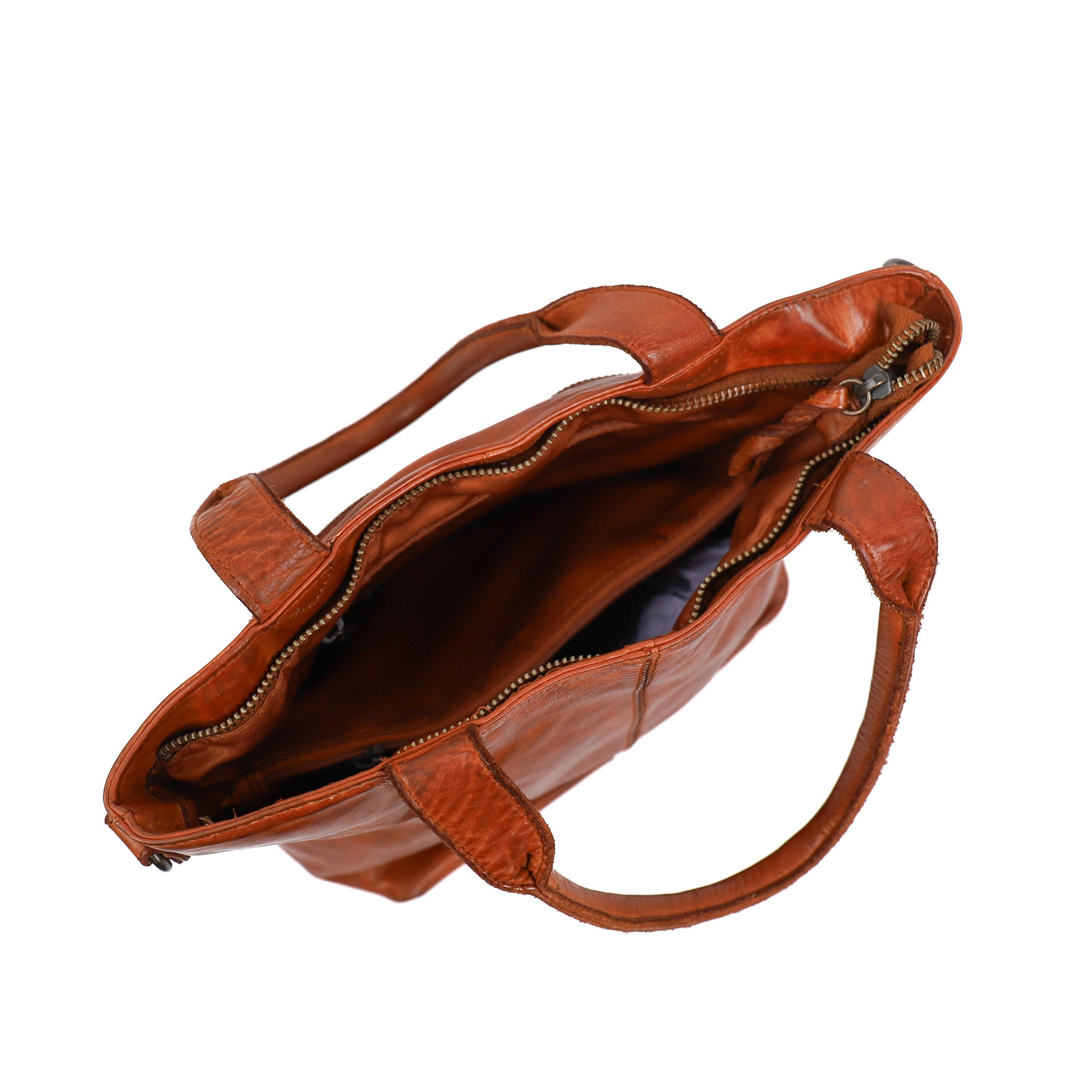 Hand-/Umhängetasche 'Manon' Cognac
