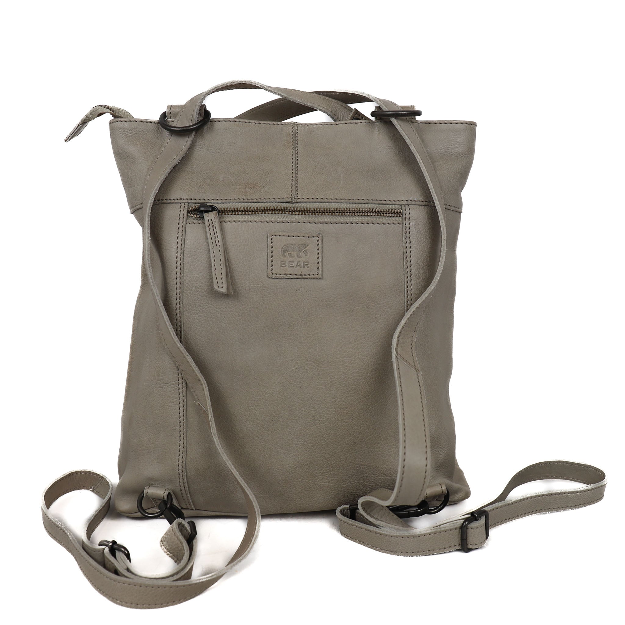 Rucksack/Umhängetasche 'Sandy' L Silver Mink