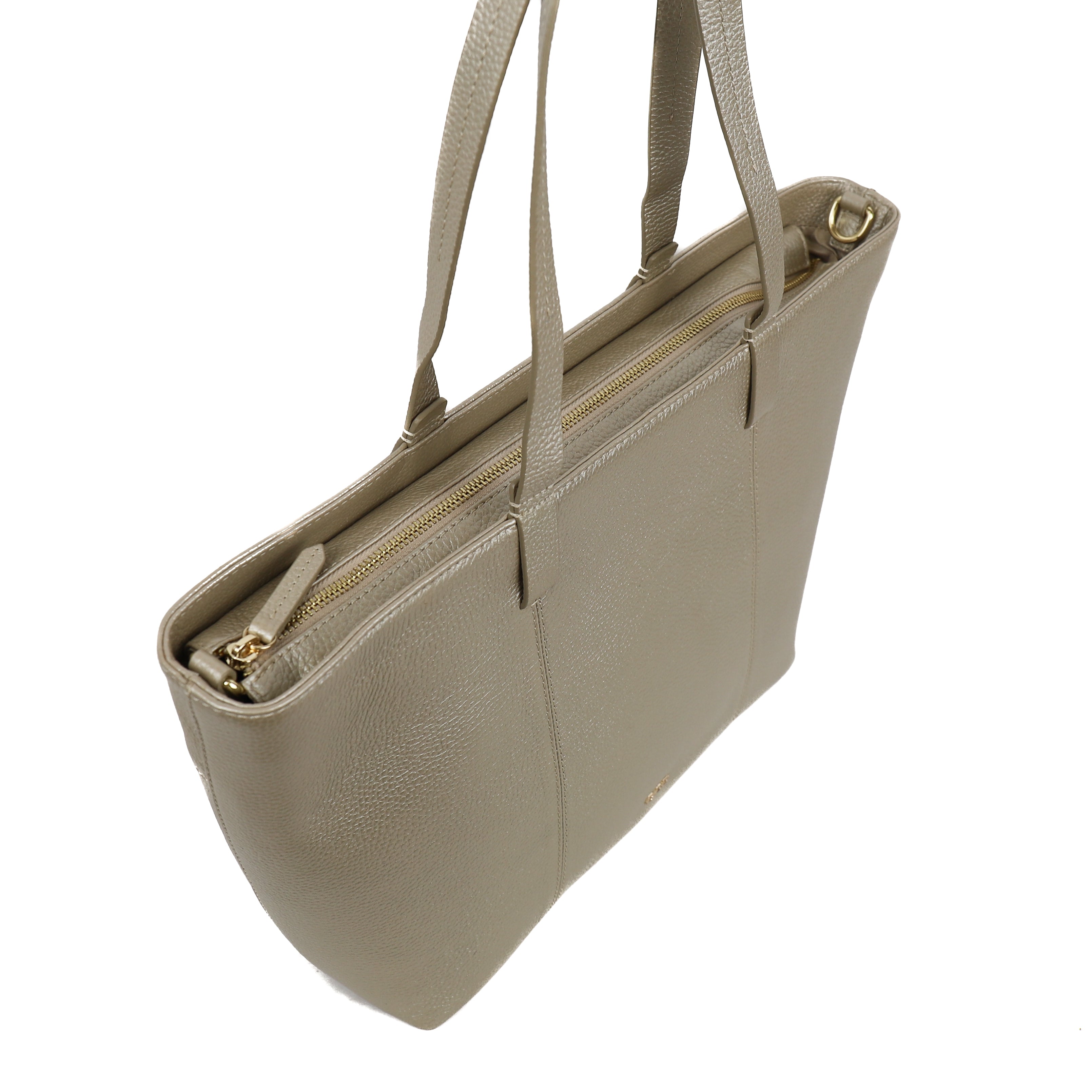 Großer Shopper 'Maya' Metallic Gold