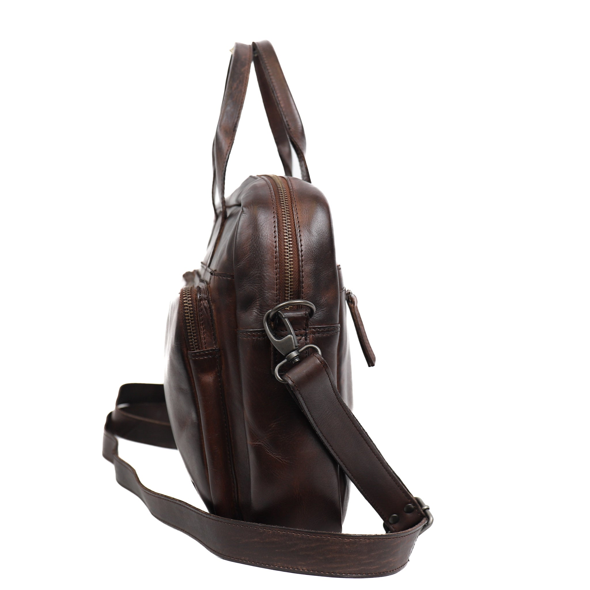 Laptoptasche 'Hugo' dunkelbraun - CL 32815