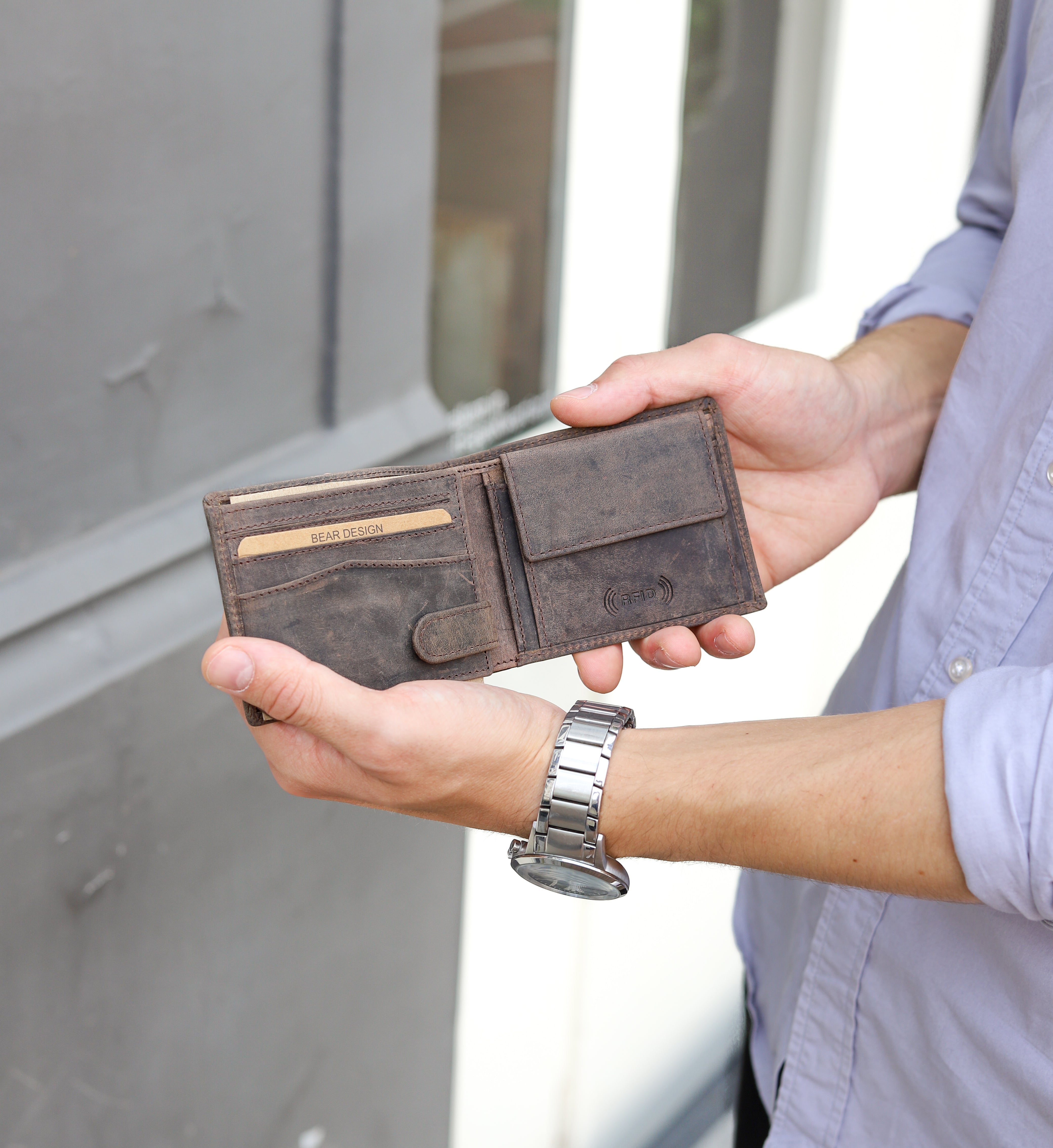 Brieftasche 'Joost' braun - HD 9596