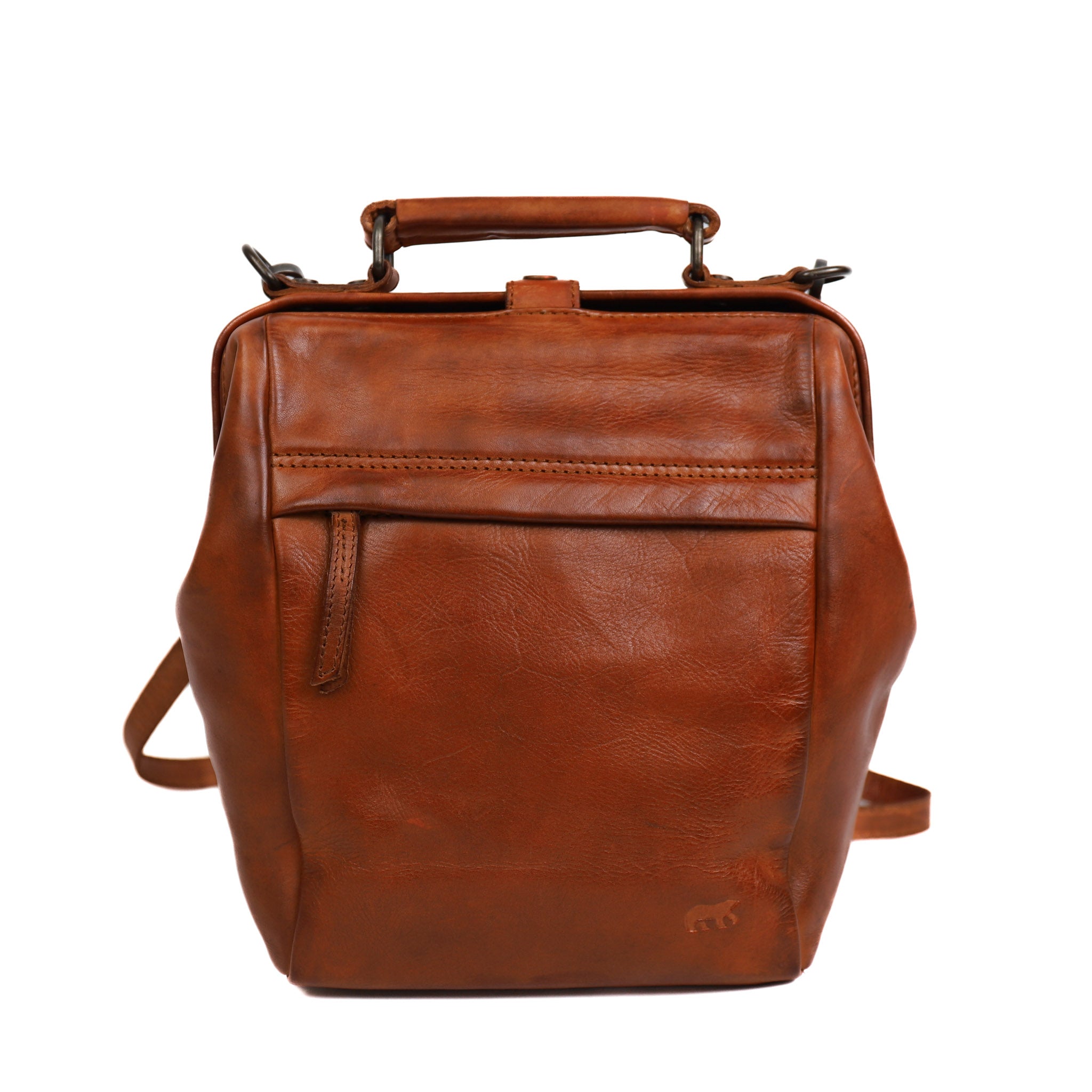 Arzttasche/Rucksack 'Shelly' Cognac