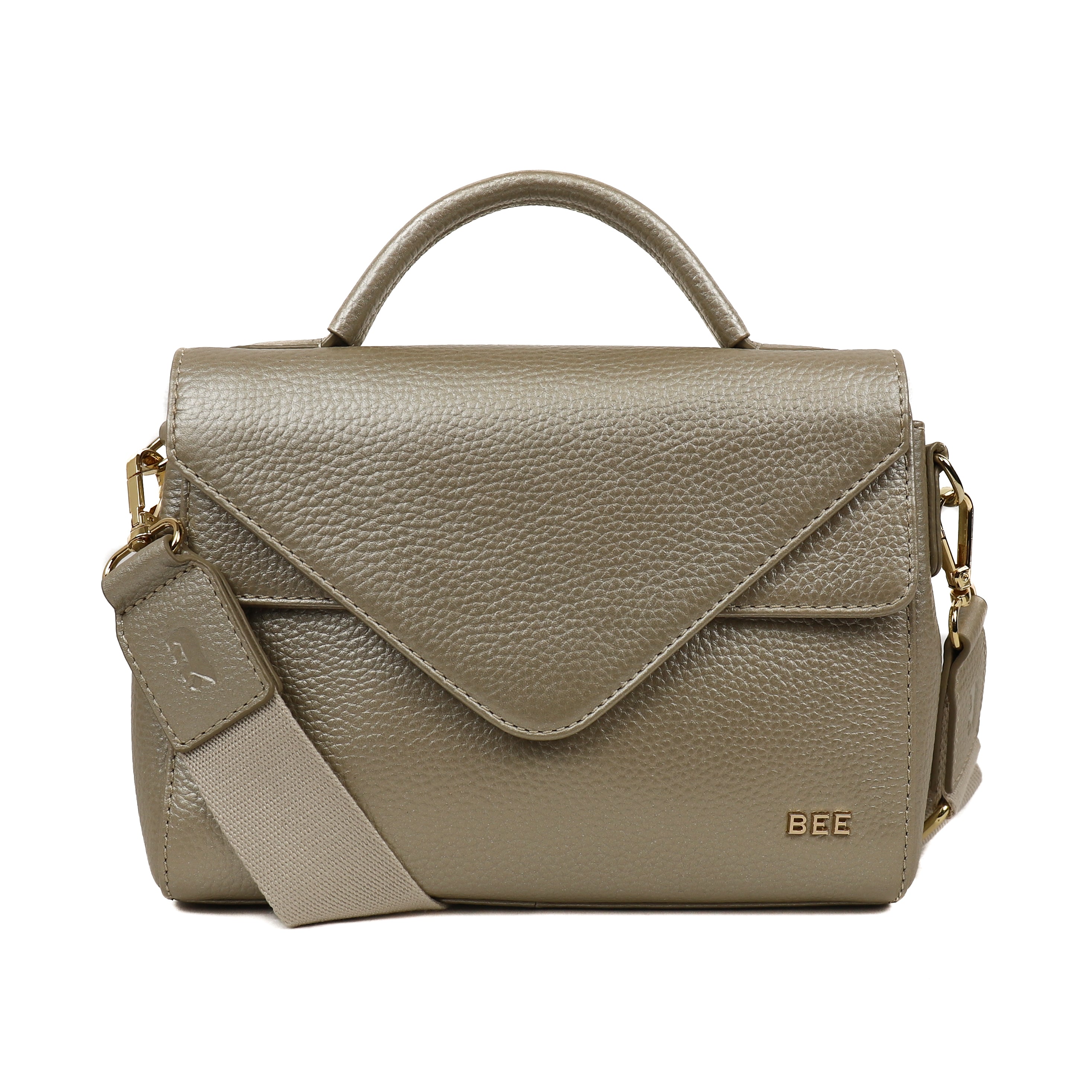 Hand-/Umhängetasche 'Christy' Metallic Gold