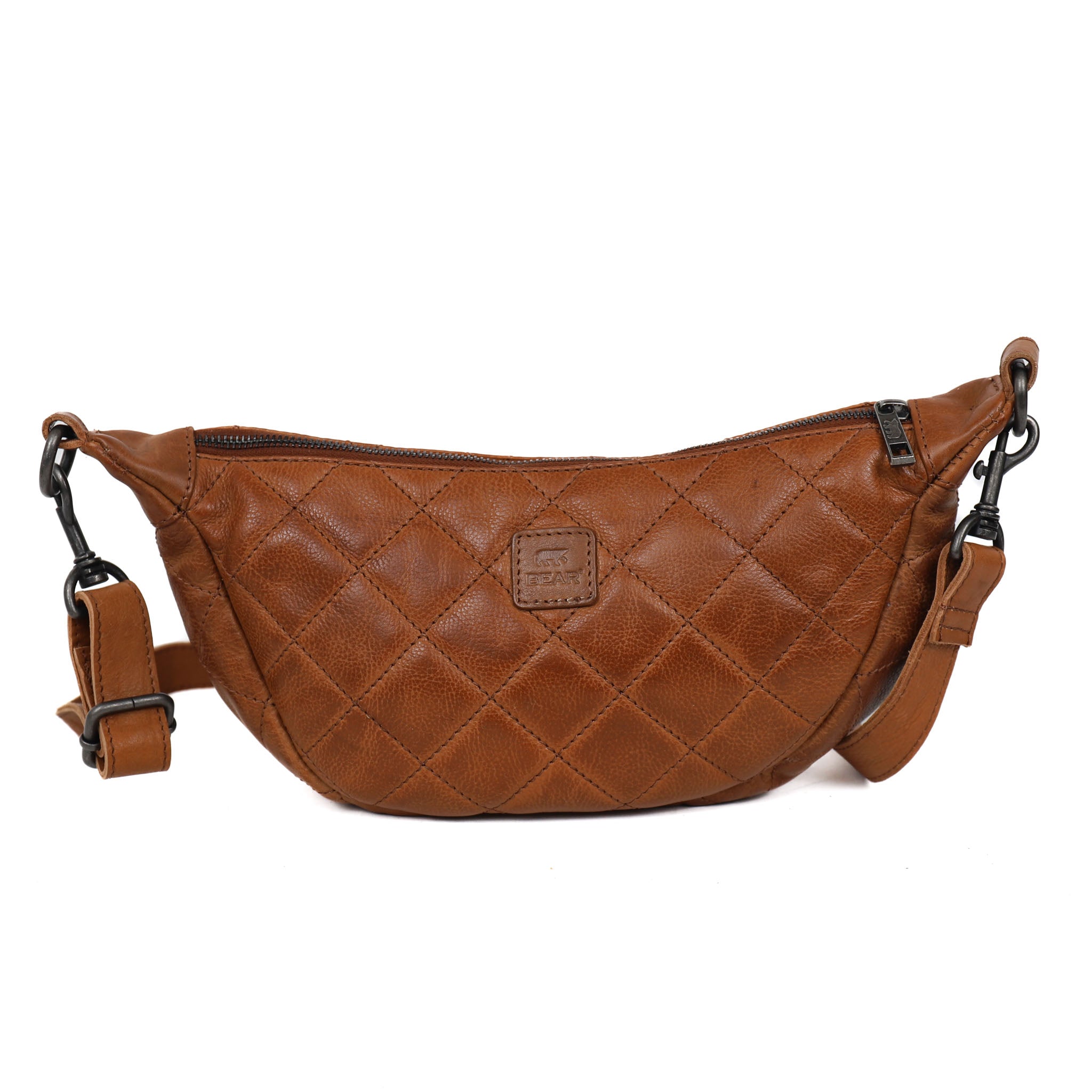 Crossbody Tasche 'Laura' Cognac