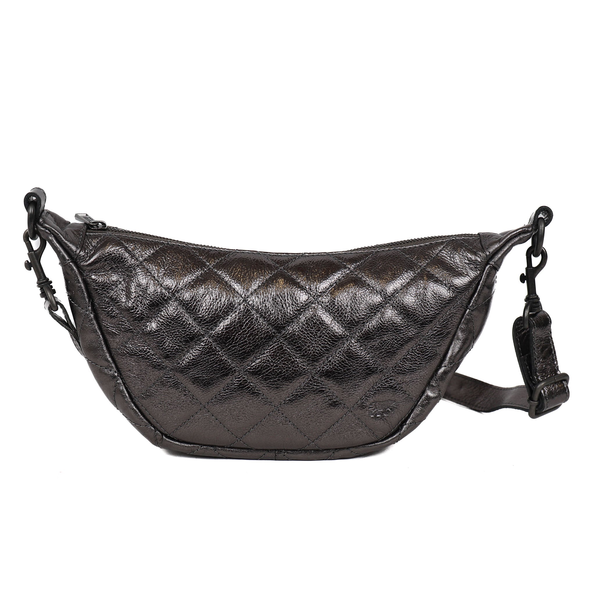 Crossbody Tasche 'Laura' Gun Metal