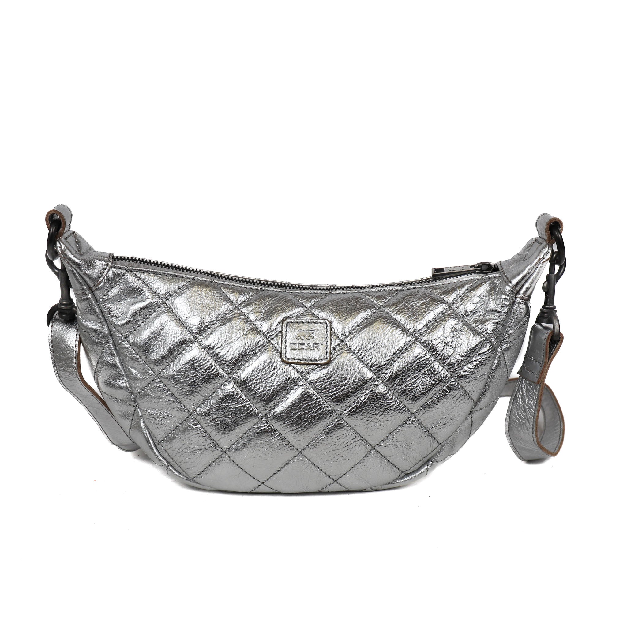 Crossbody Tasche 'Laura' Silver