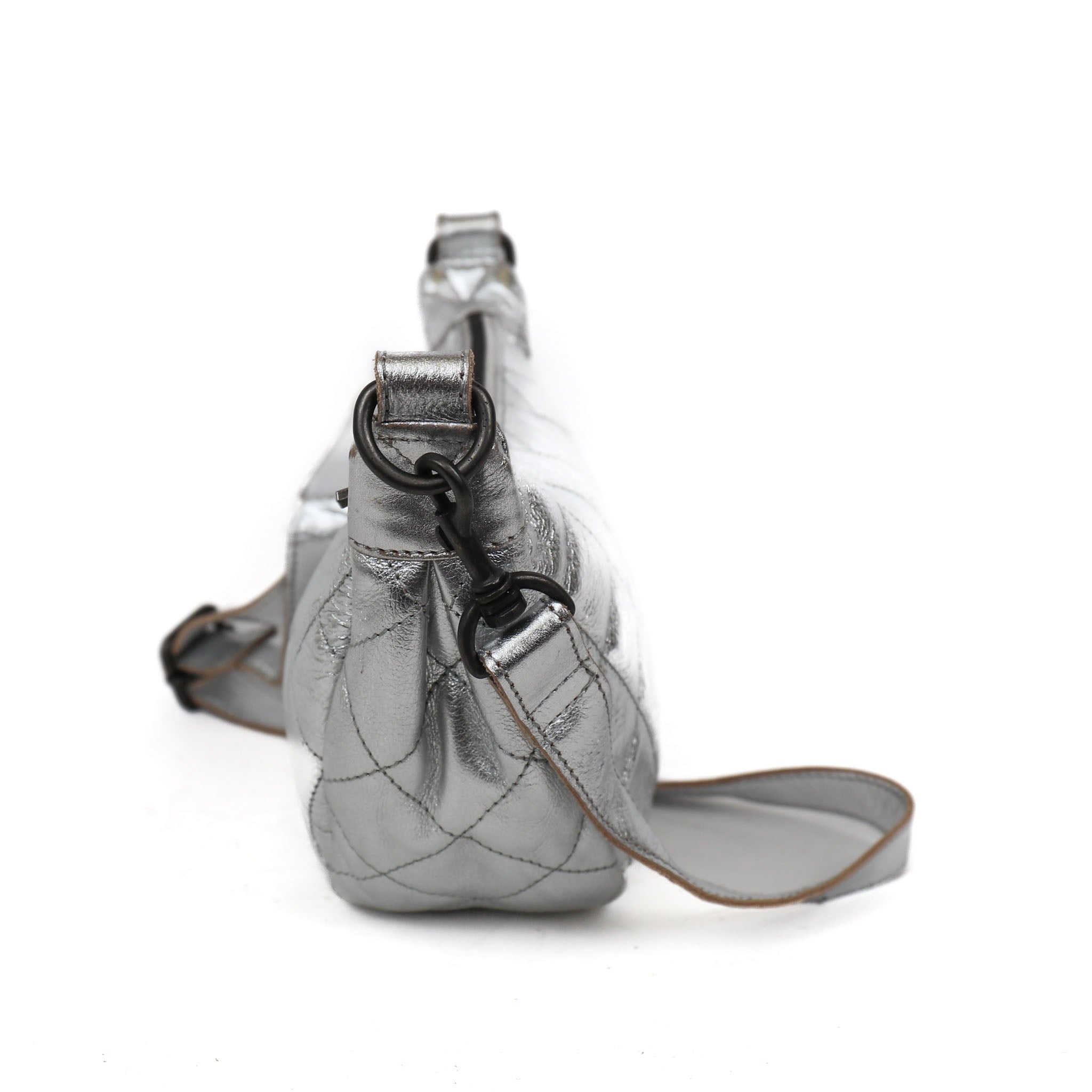 Crossbody Tasche 'Laura' Silver