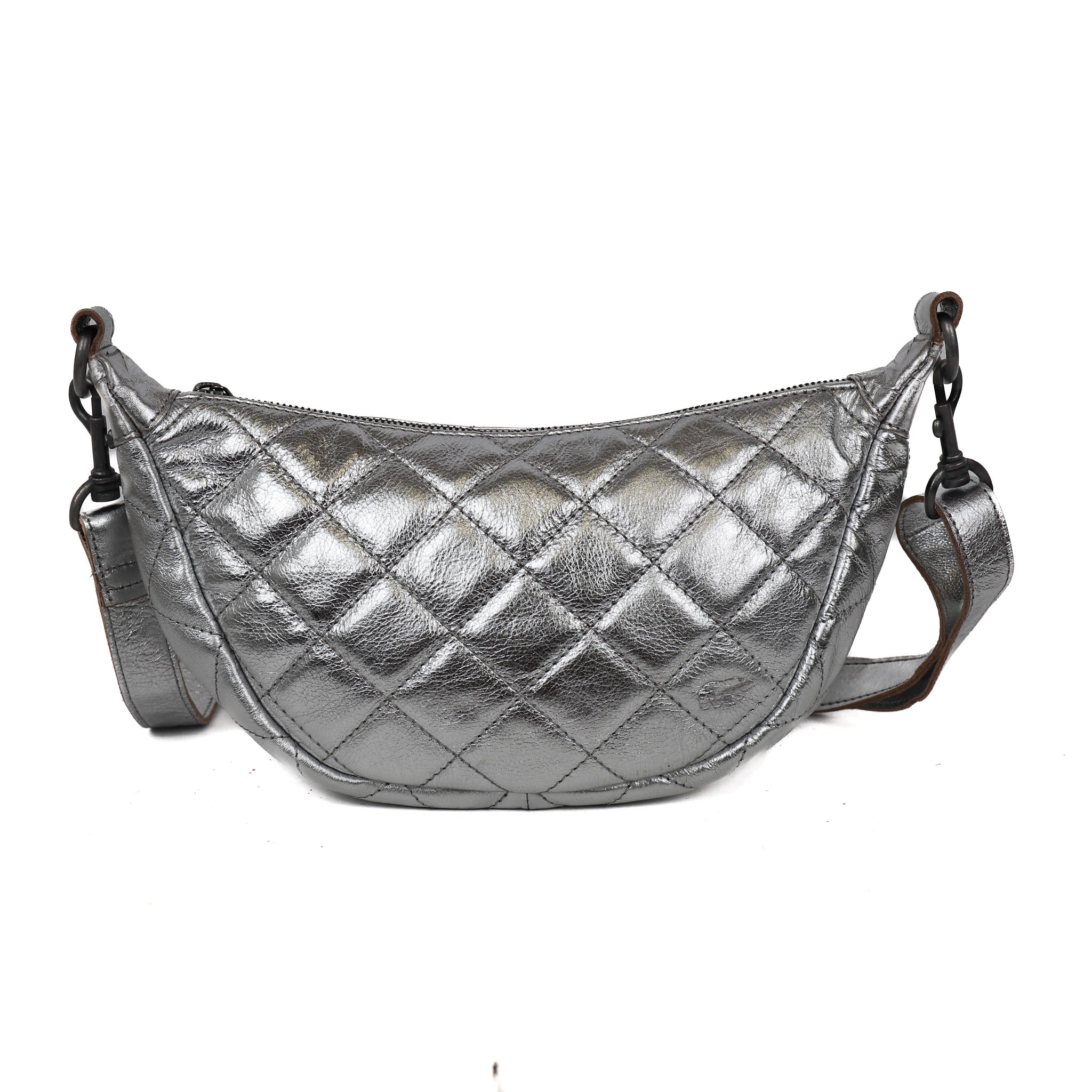 Crossbody Tasche 'Laura' Silver