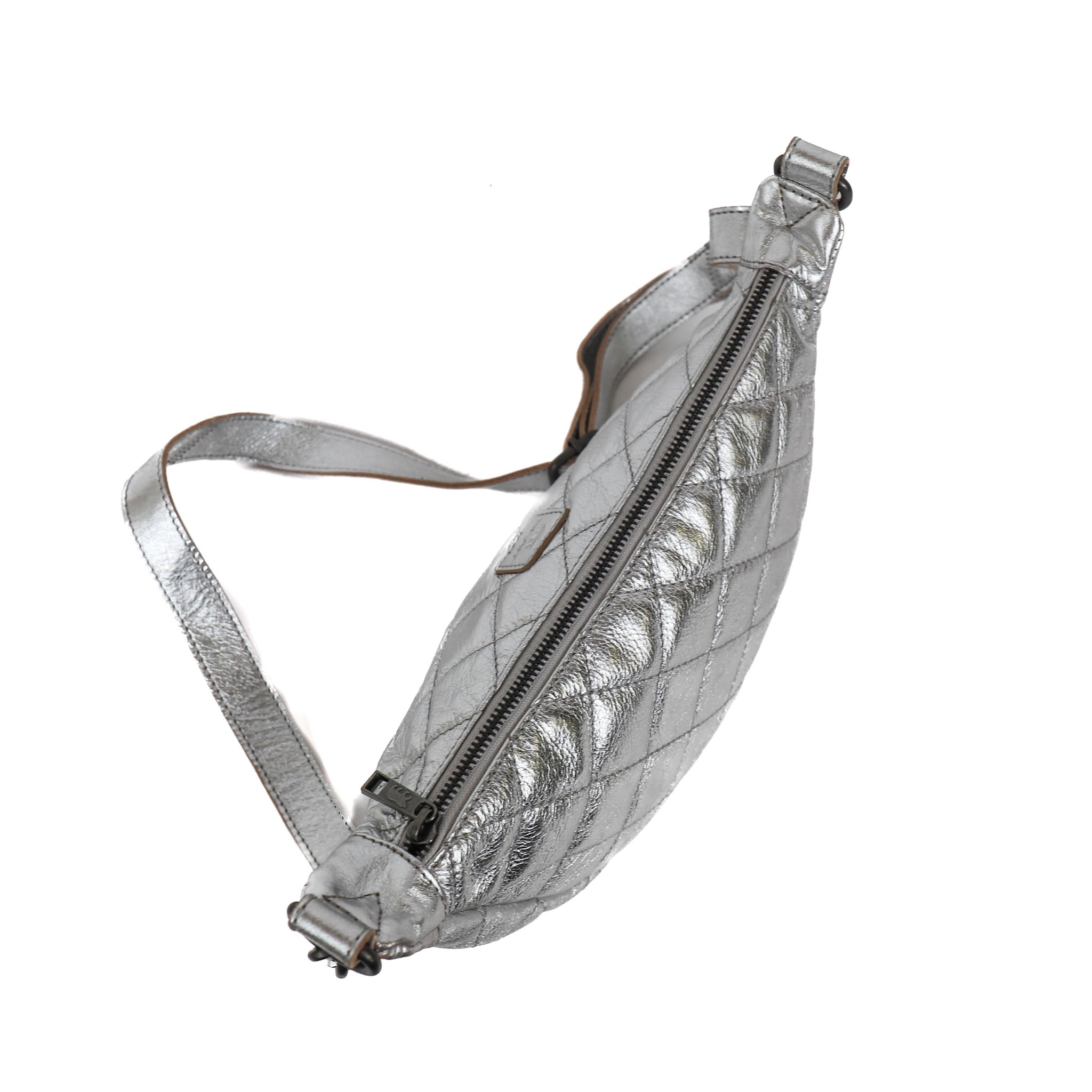 Crossbody Tasche 'Laura' Silver