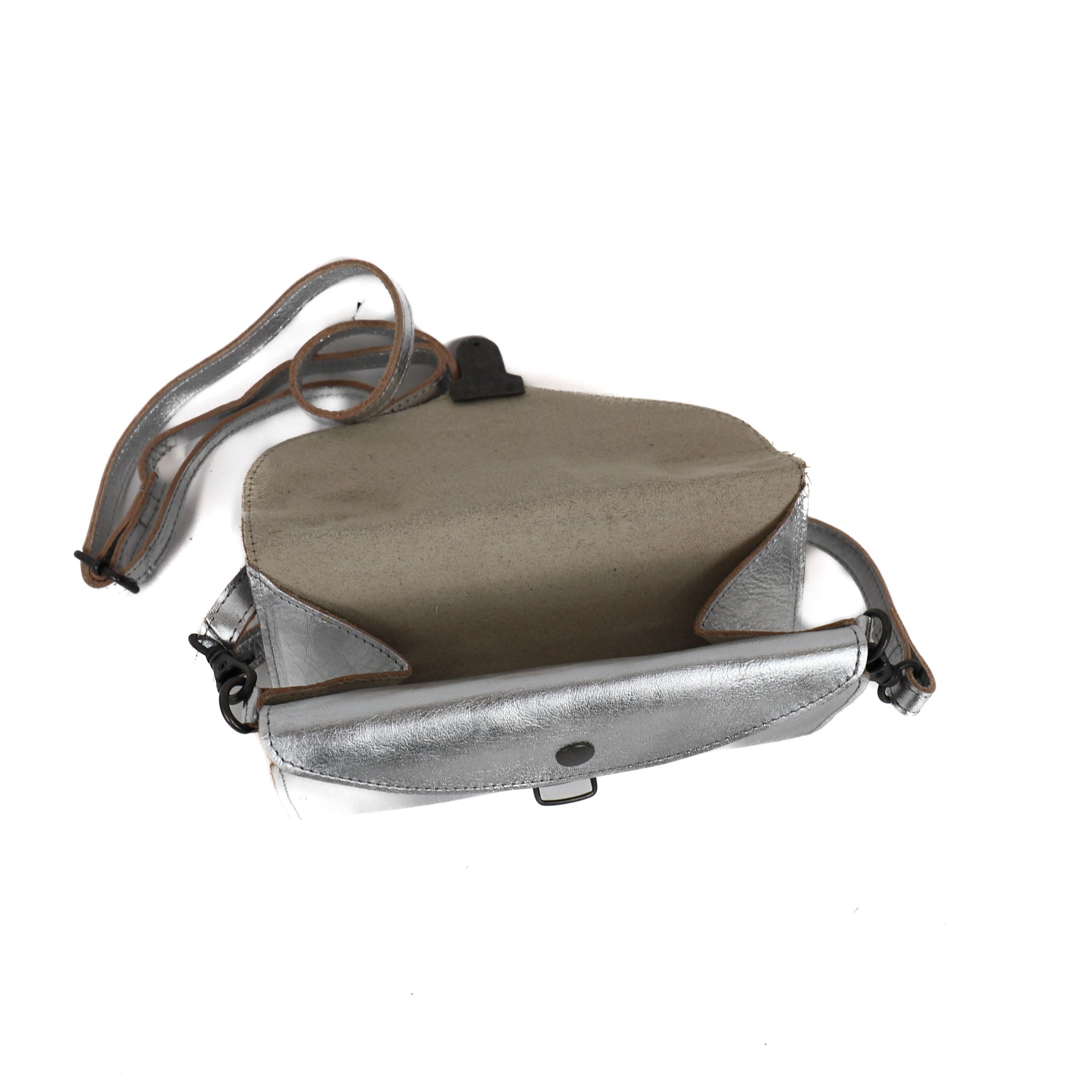 Clutch/Umschlagtasche 'Pascalle' Silver