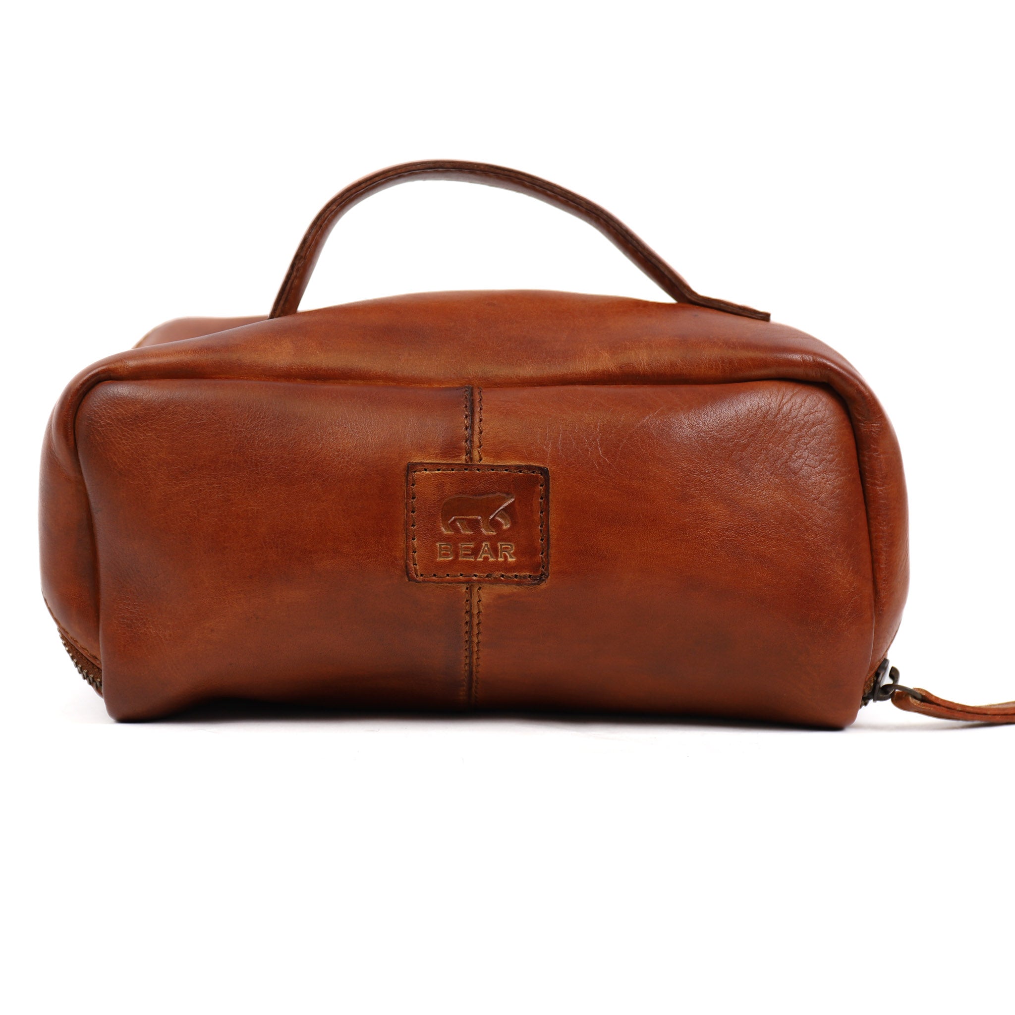 Kulturbeutel 'Simon' Cognac