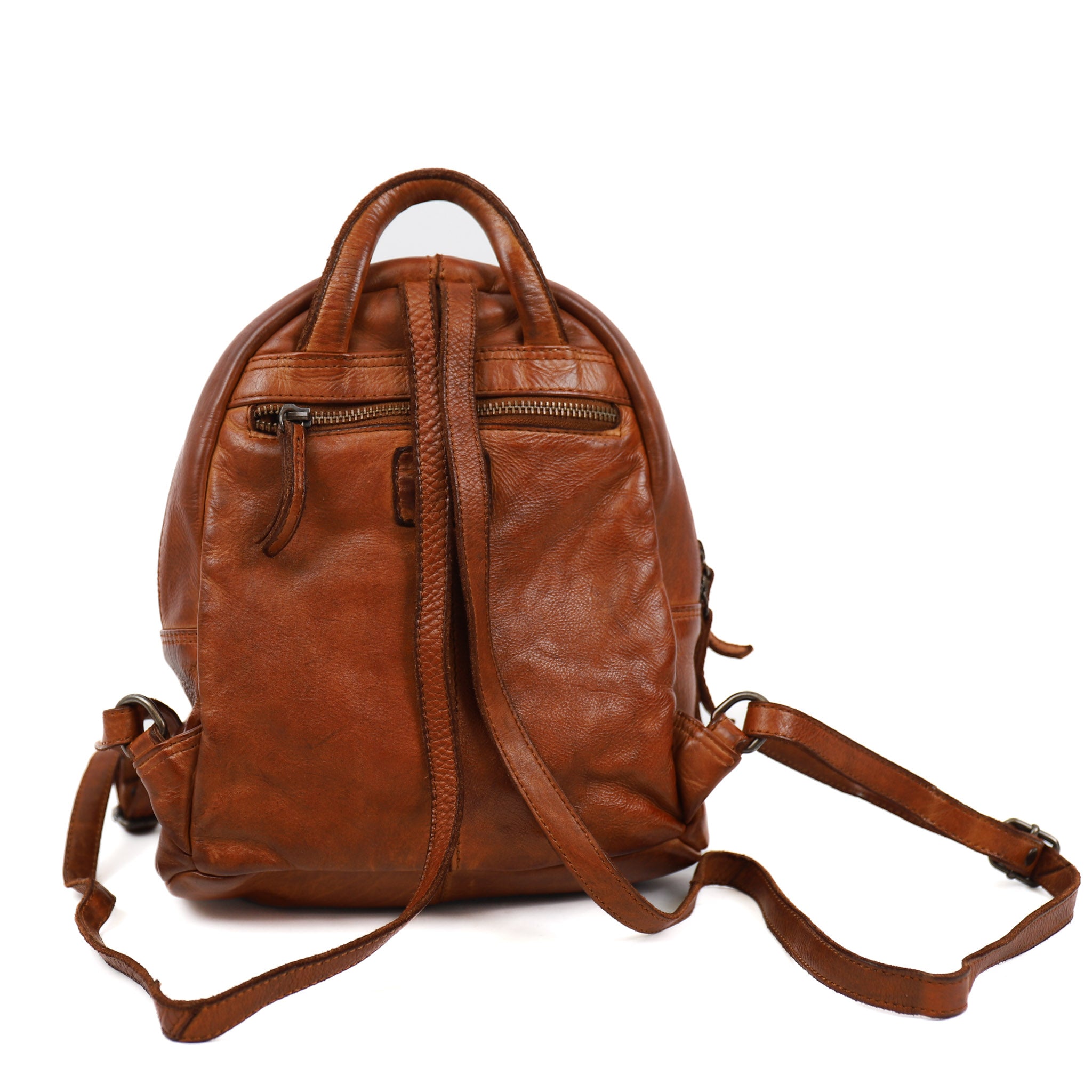 Kleiner Rucksack 'Kim' Cognac