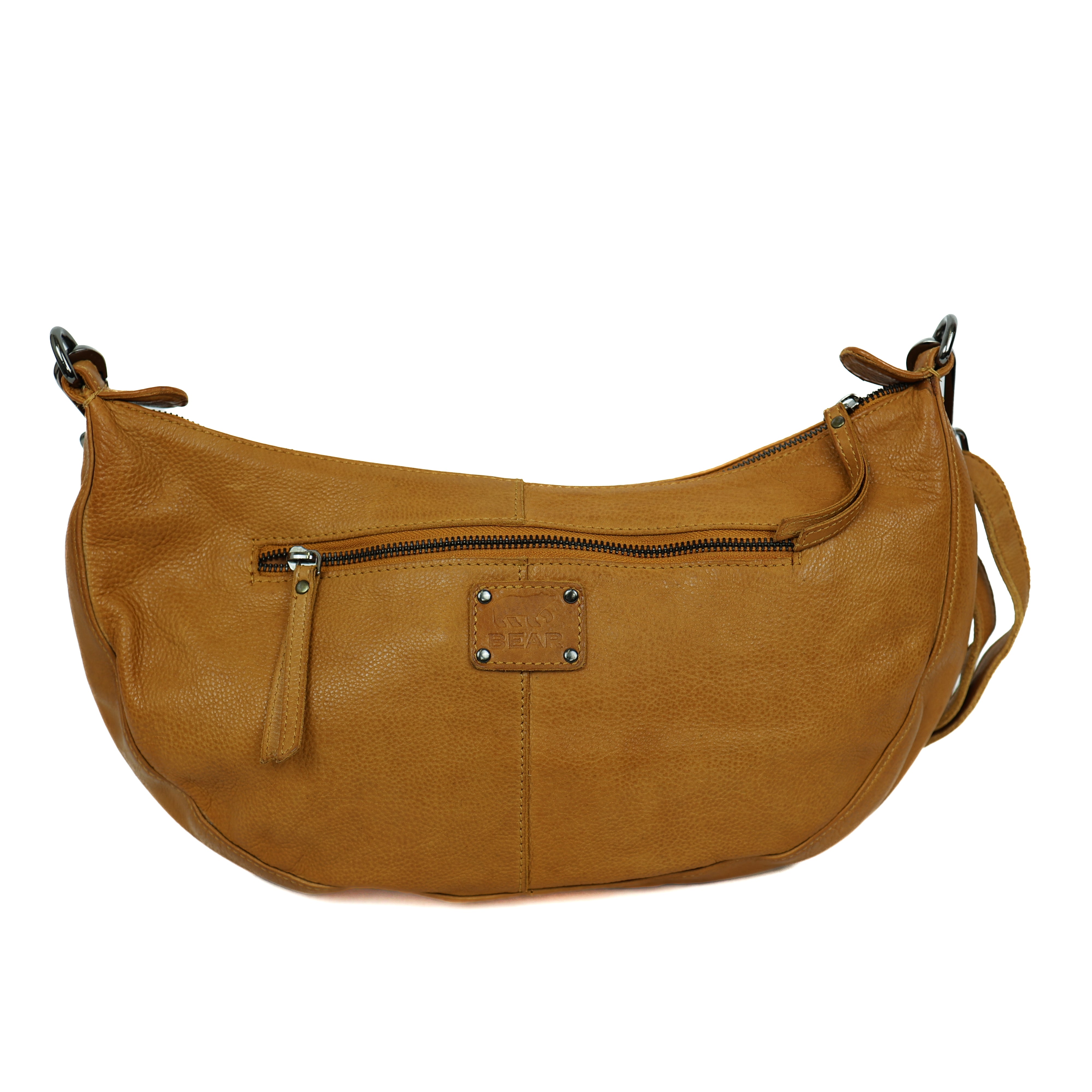 Mittelgroße Beuteltasche 'Ilse' Gelb