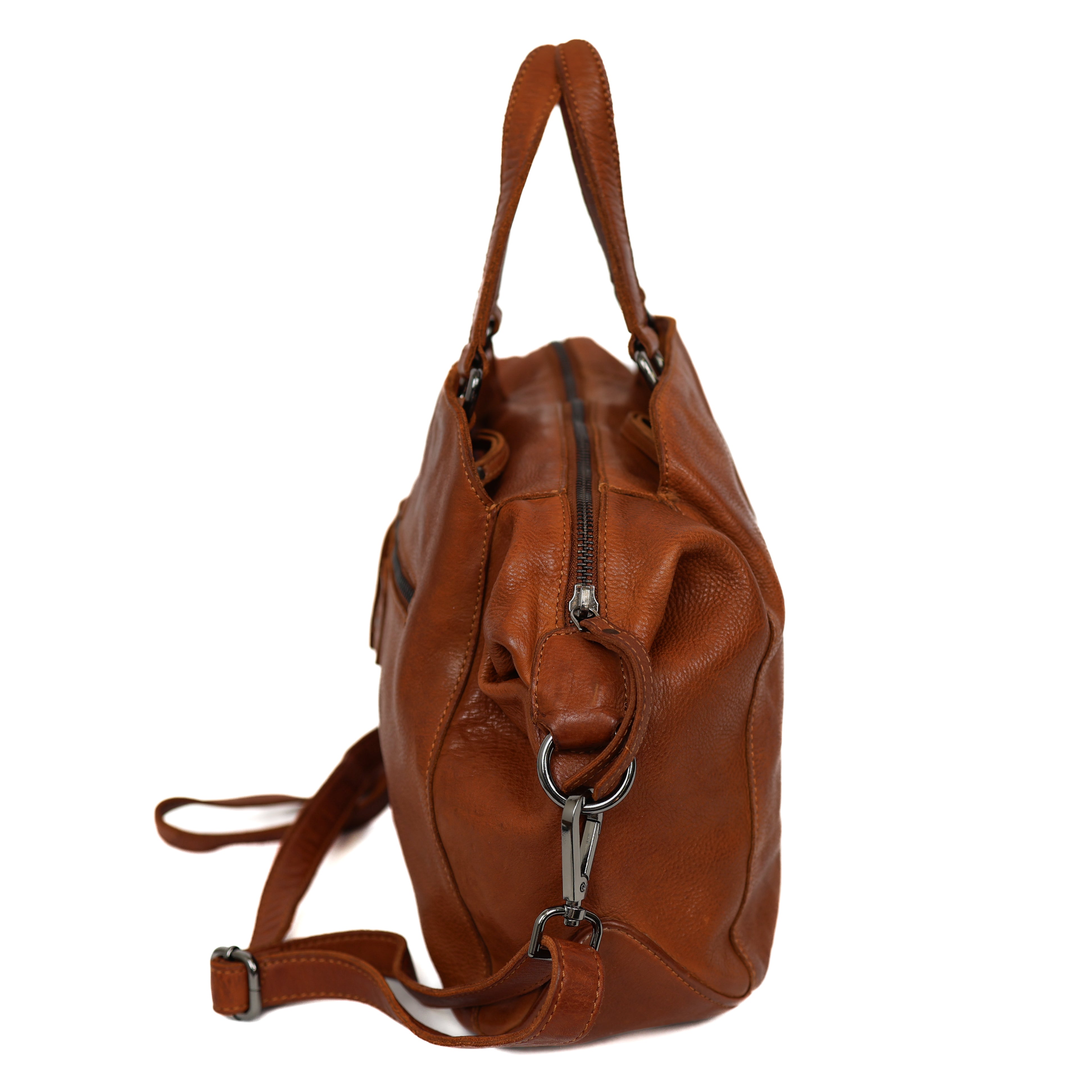 Hand-/Umhängetasche 'Jinte' Cognac