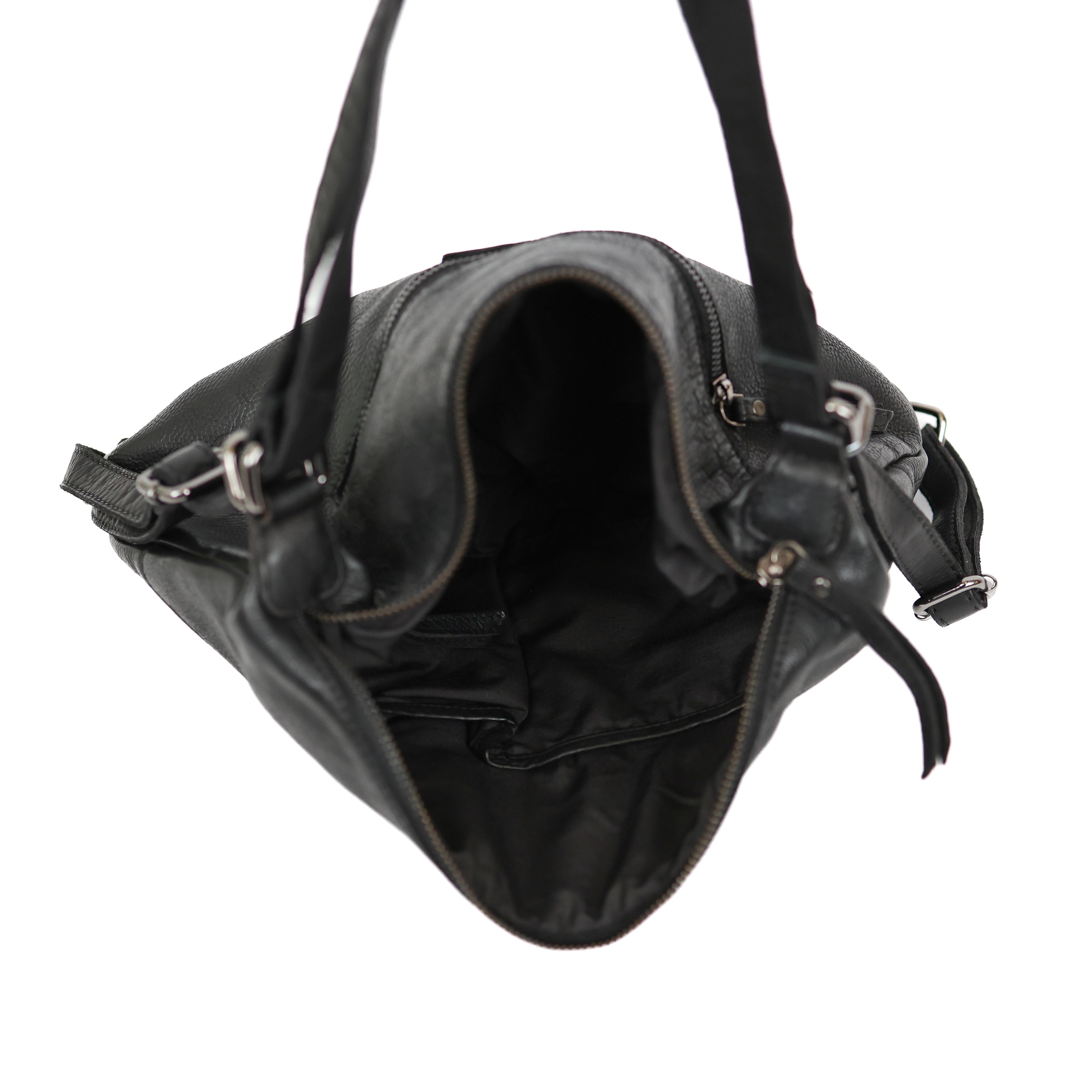 Rucksack/Handtasche 'Veerle' Schwarz