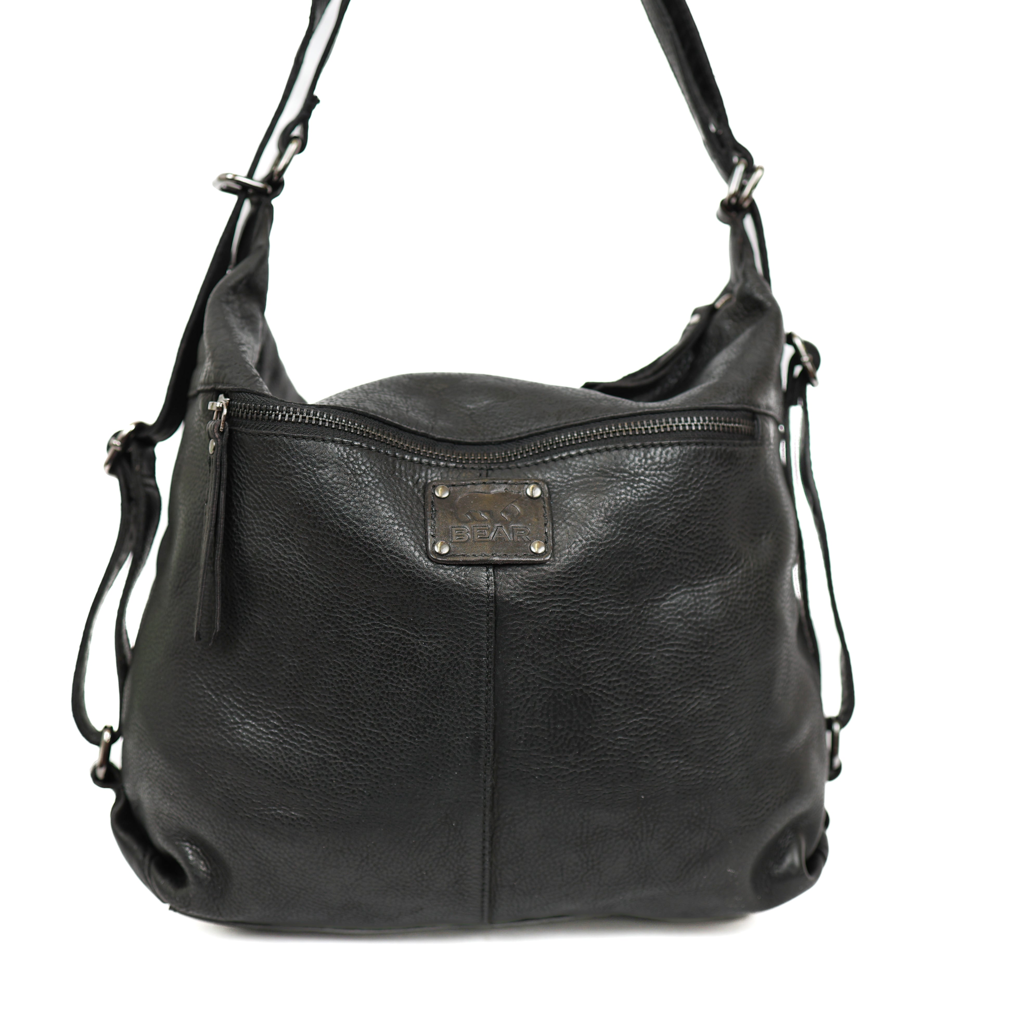 Rucksack/Handtasche 'Veerle' Schwarz