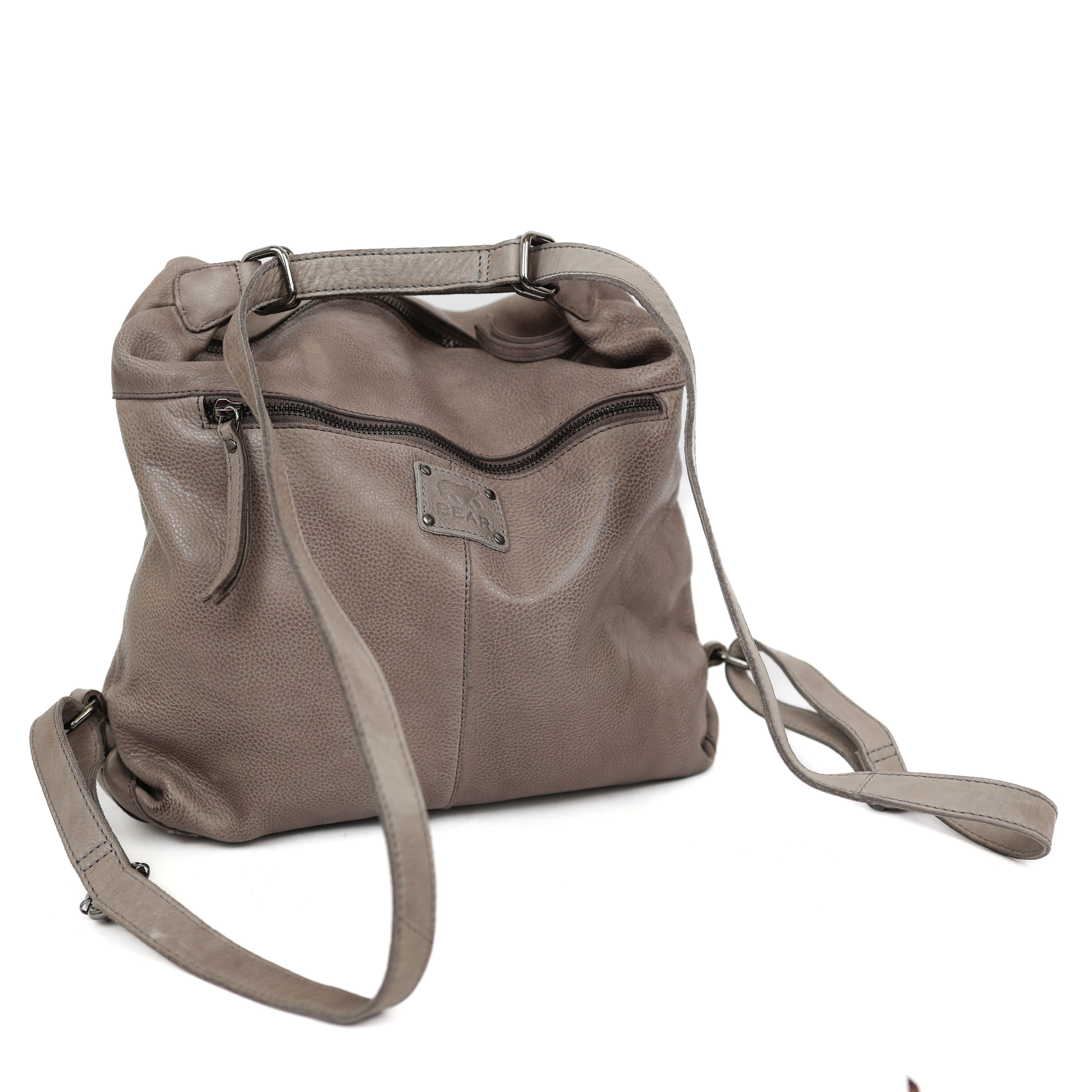 Rucksack/Handtasche 'Veerle' Grau
