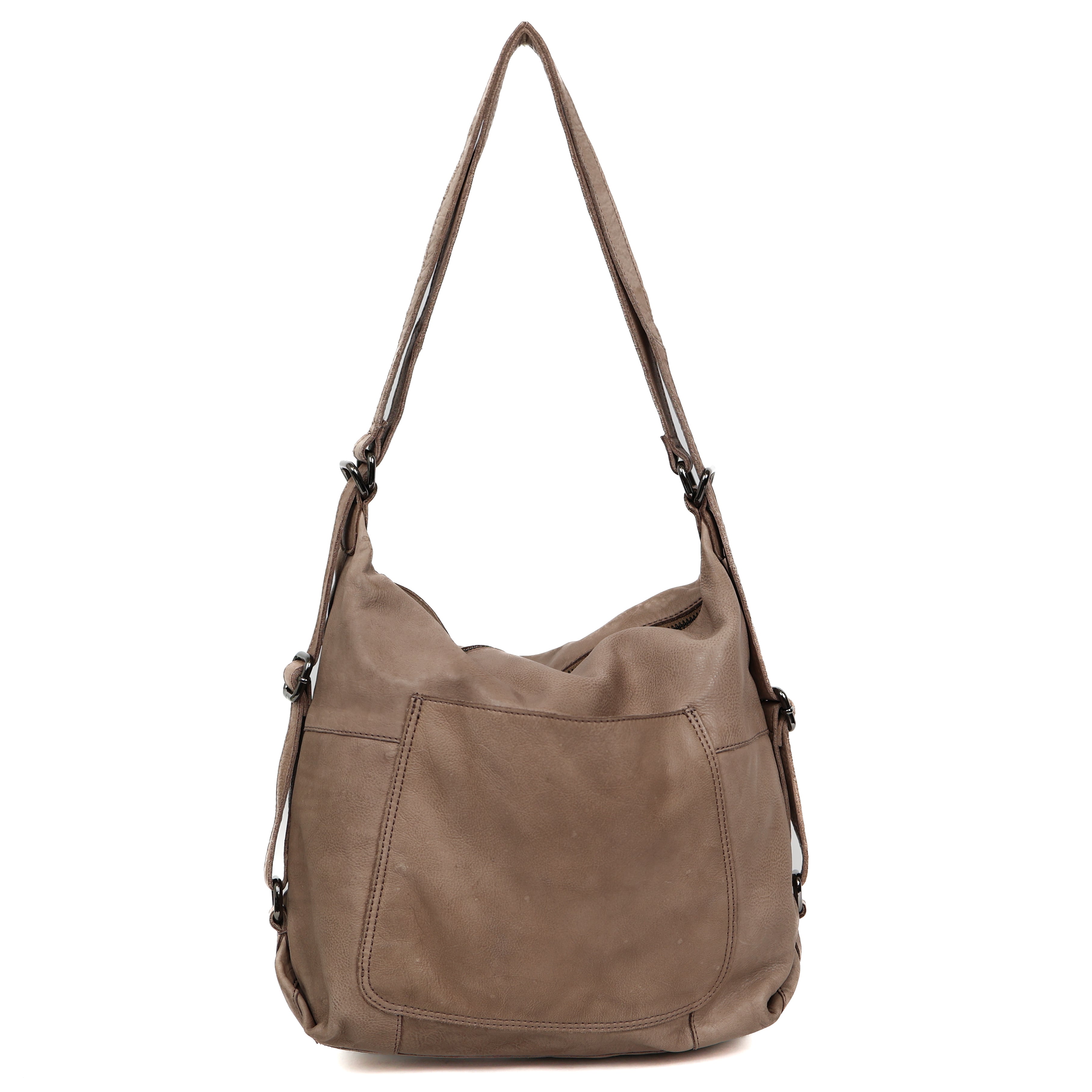 Rucksack/Handtasche 'Veerle' Taupe
