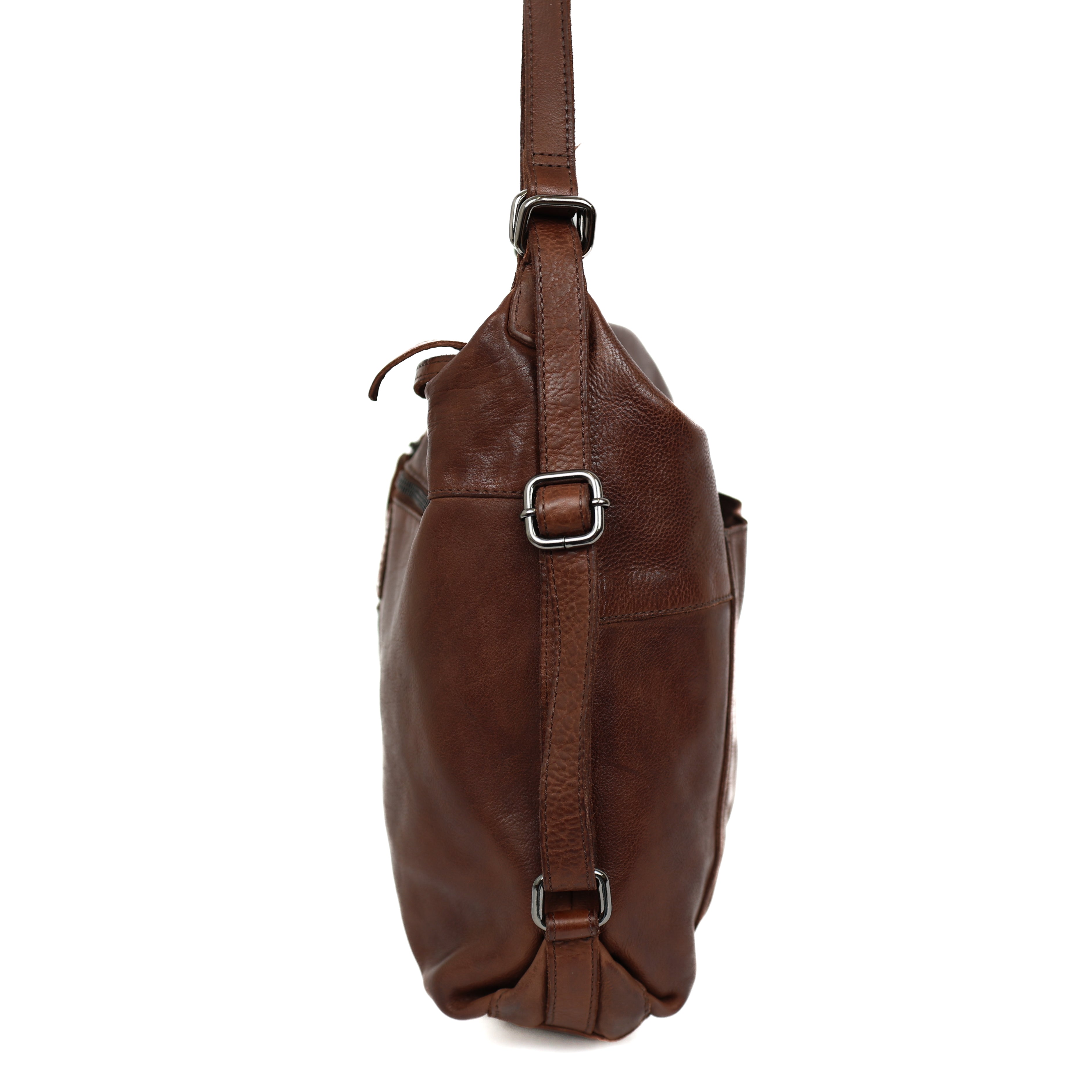 Rucksack/Handtasche 'Veerle' Dunkelbraun
