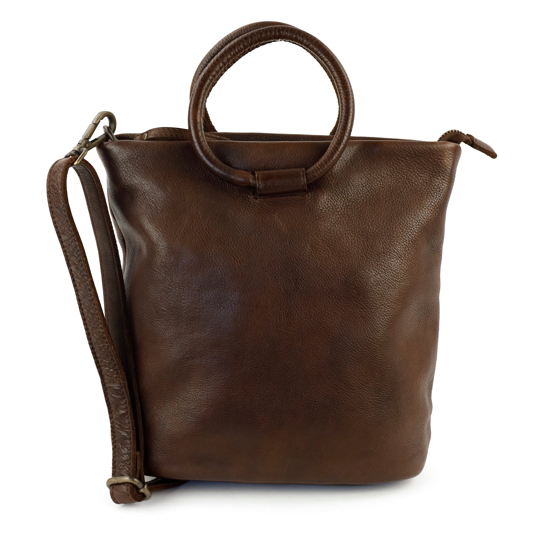 Hand-/Schultertasche 'Ank' Braun