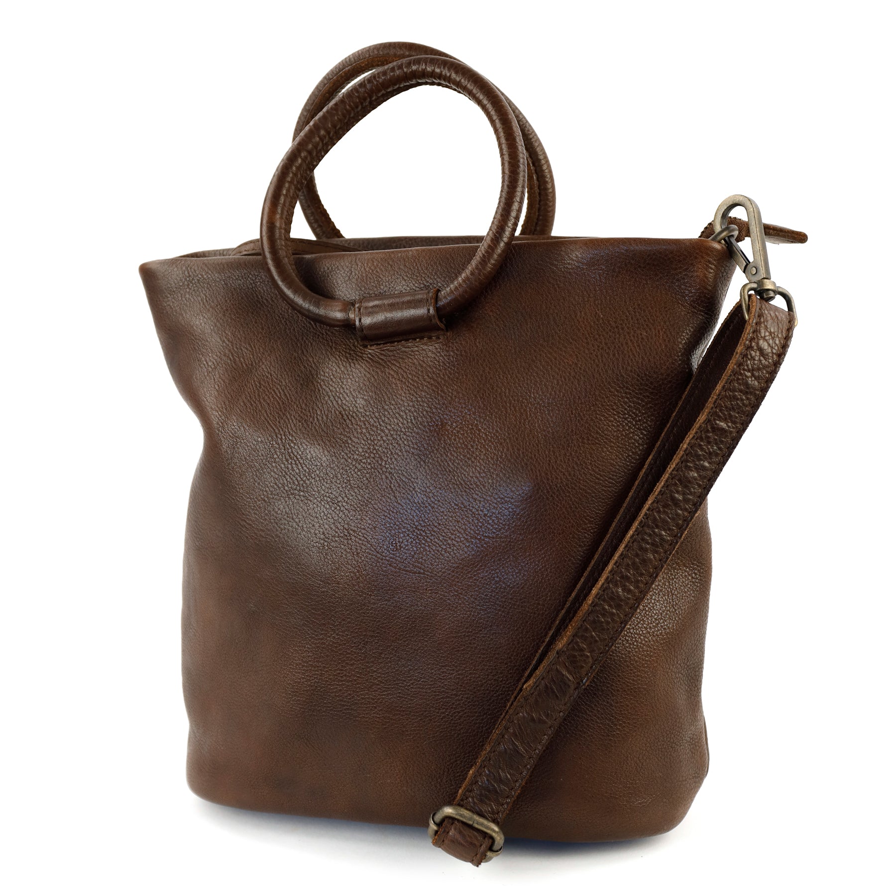 Hand-/Schultertasche 'Ank' Braun