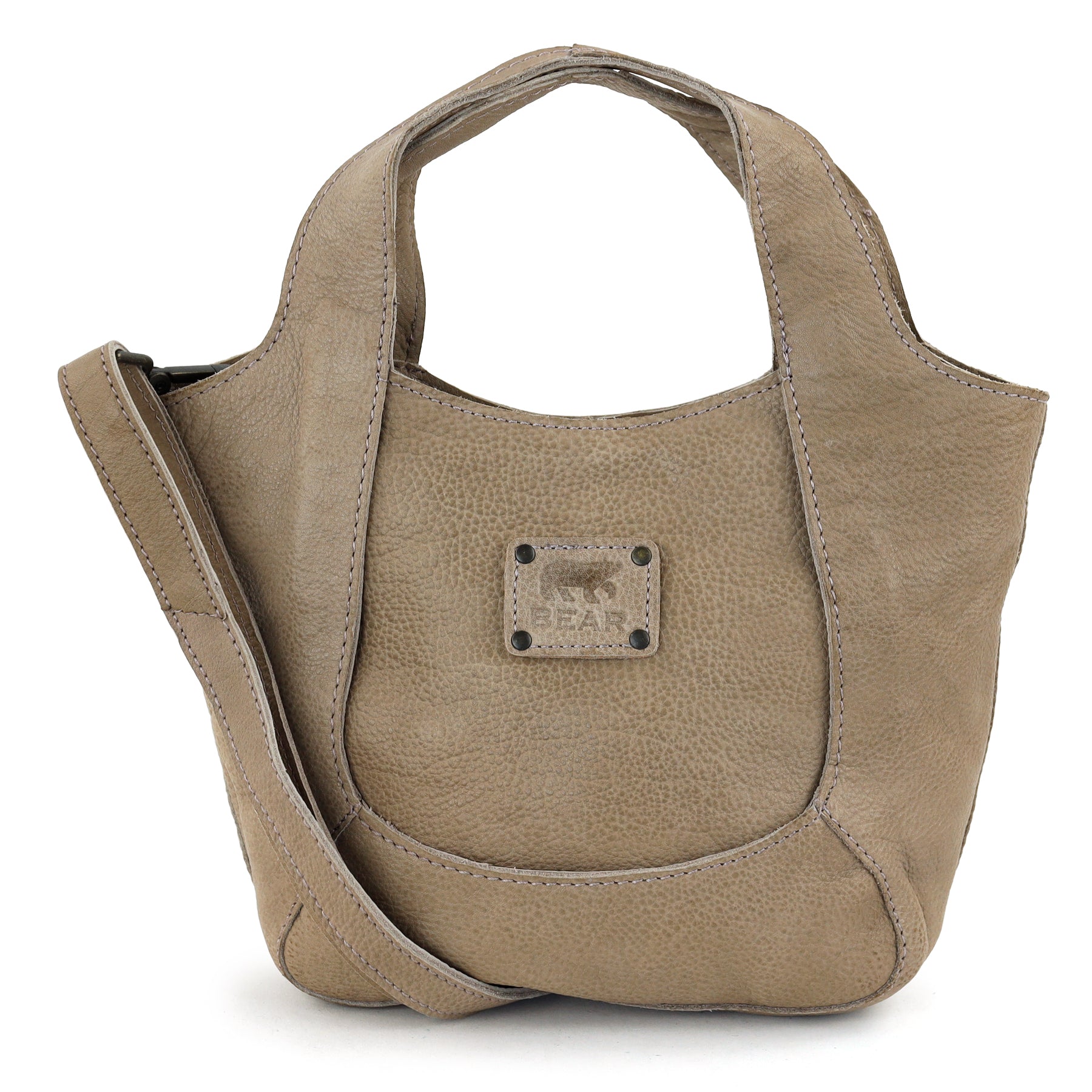 Kleine Hand-/Umhängetasche 'Carol' Taupe