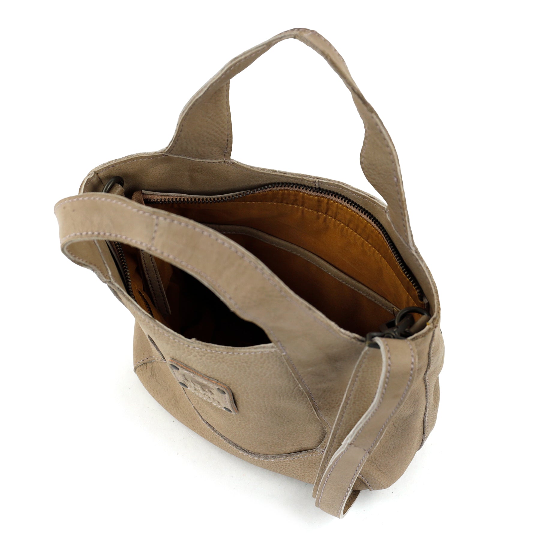 Kleine Hand-/Umhängetasche 'Carol' Taupe