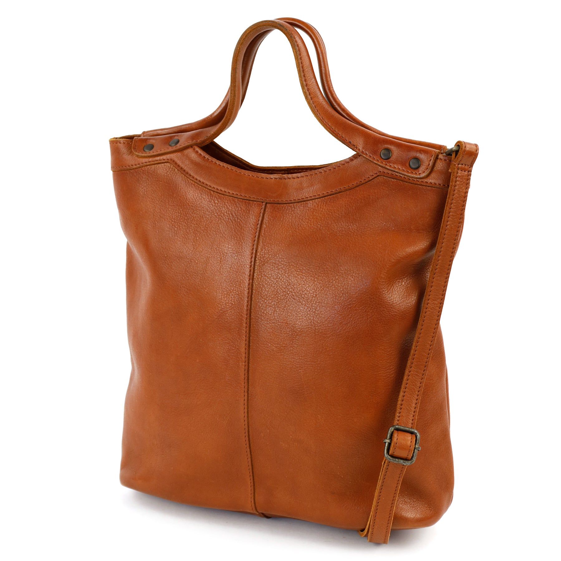 Hand-/Umhängetasche 'Andrea' Cognac