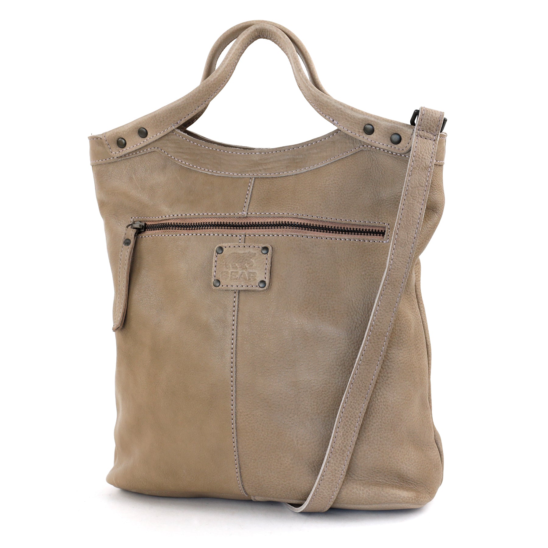 Hand-/schoudertasje 'Andrea' taupe