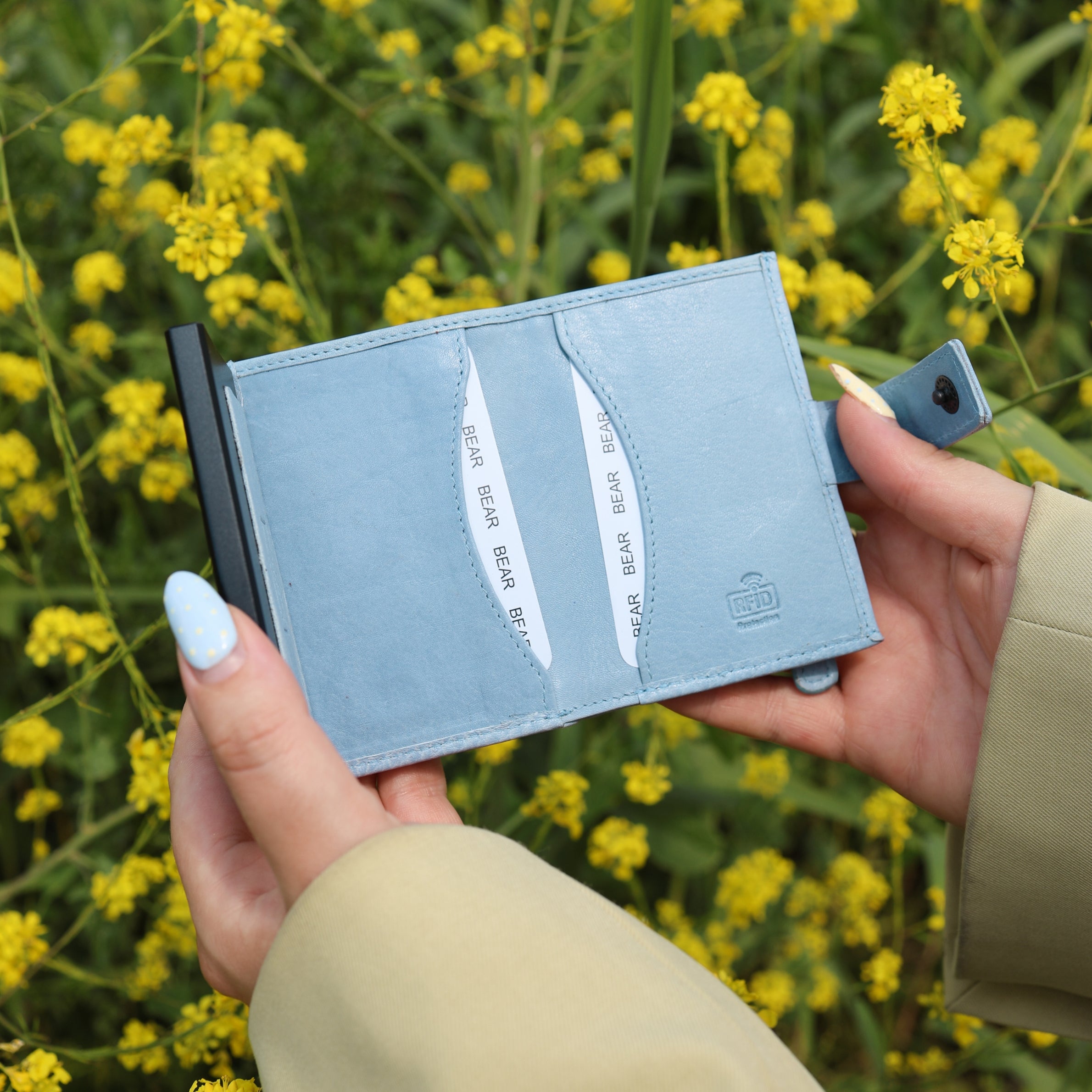 RFID Kartenhalter 'Elsie' Sky