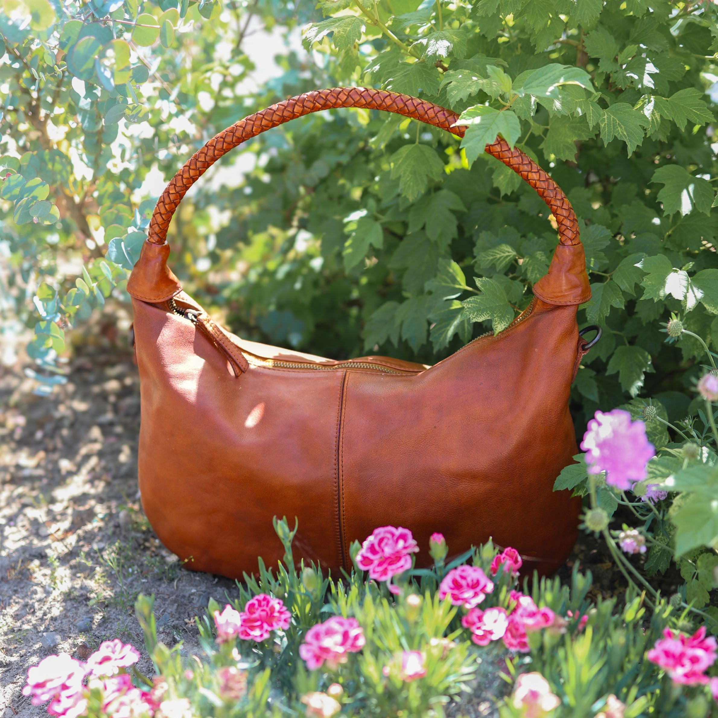 Umhänge-/Beuteltasche 'Mia' Schwarz