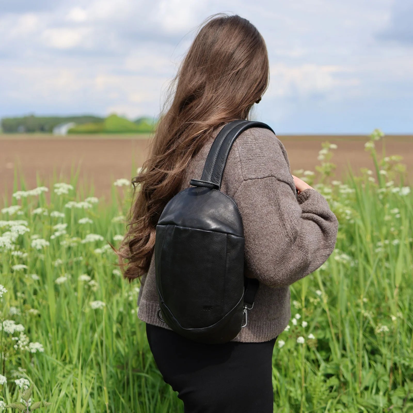 Crossbody Tasche 'Santiago' Cognac