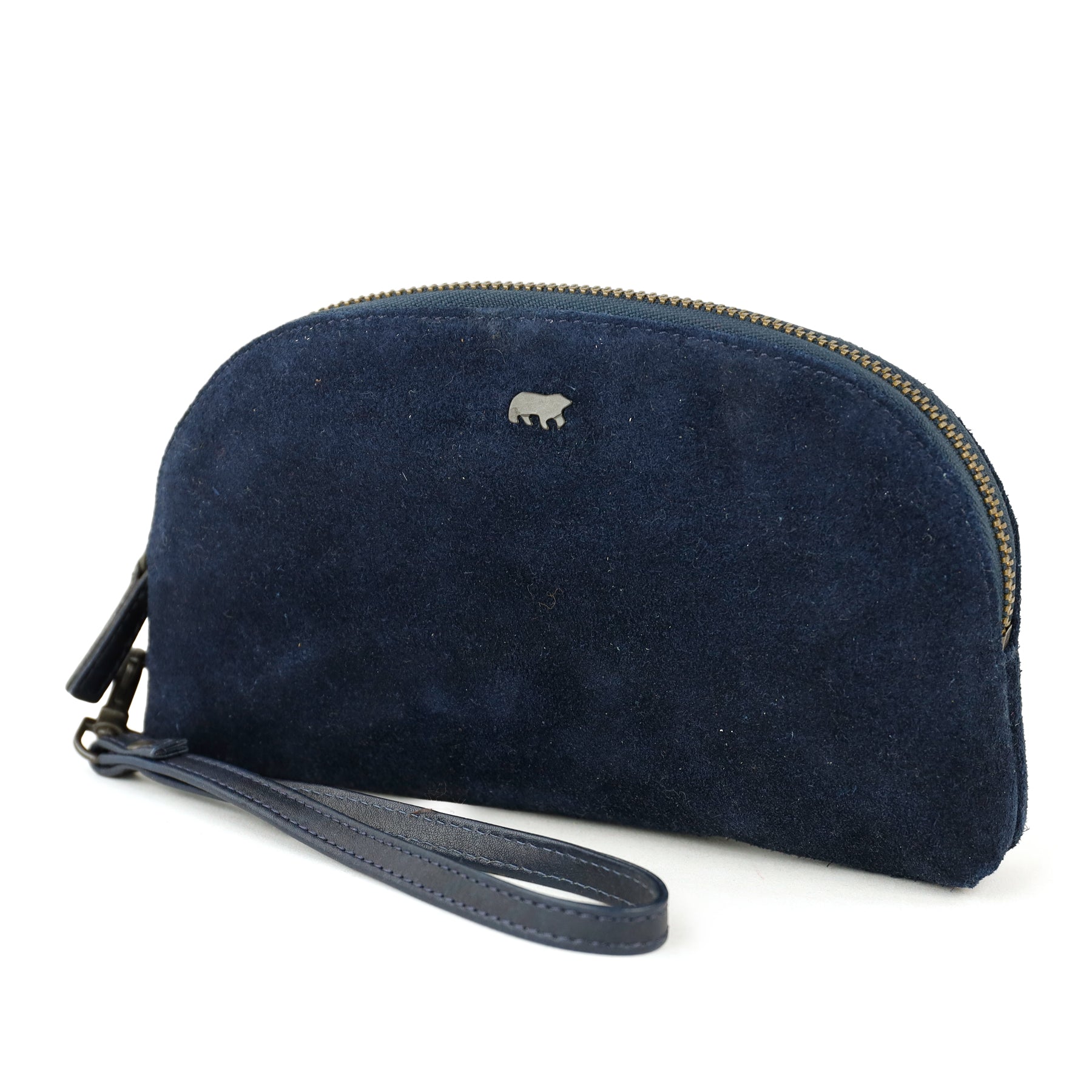 Velours Etui/Kosmetiktasche 'Jessie' Navy