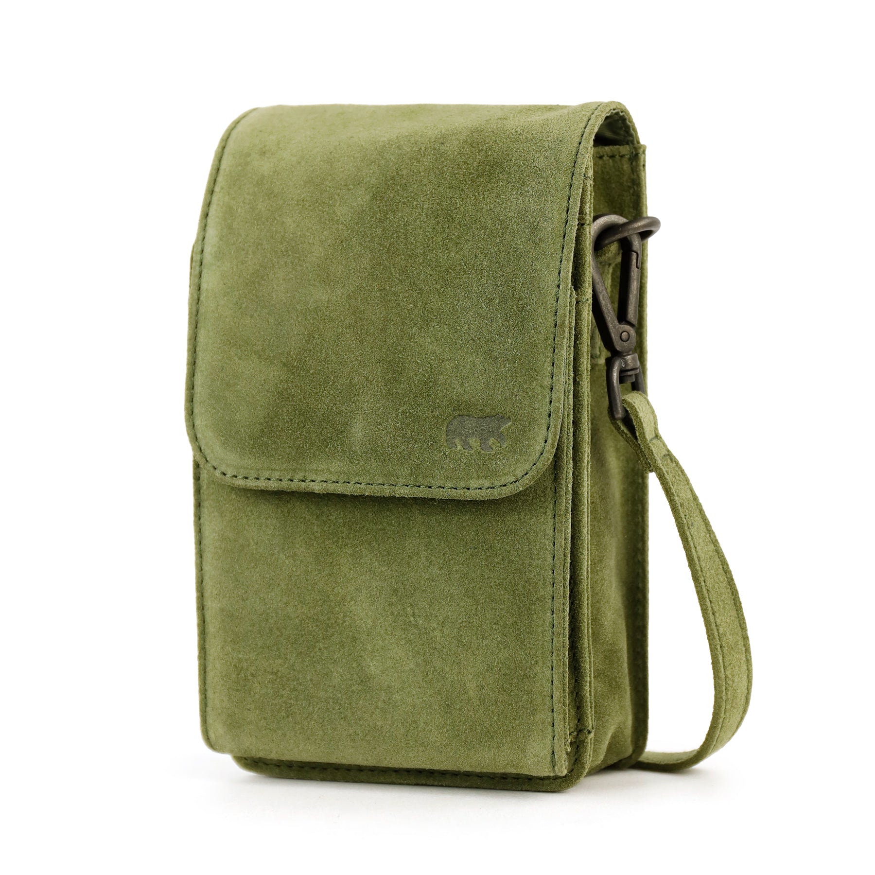 Velours Umhängetasche 'Robbie' 2.0 Grün
