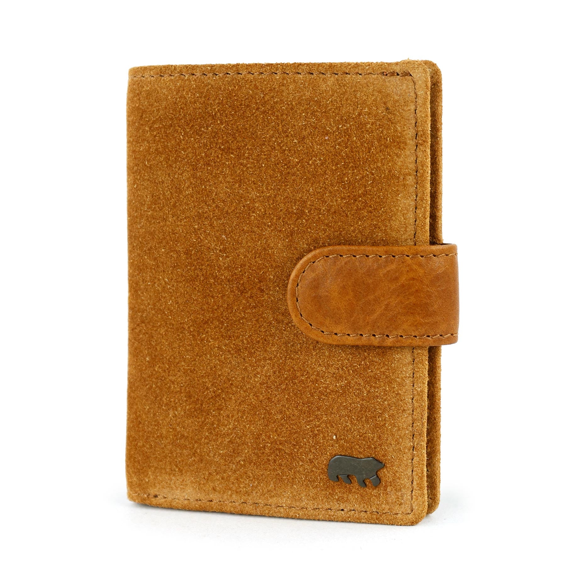 Velours Kartenetui 'Vic' Cognac