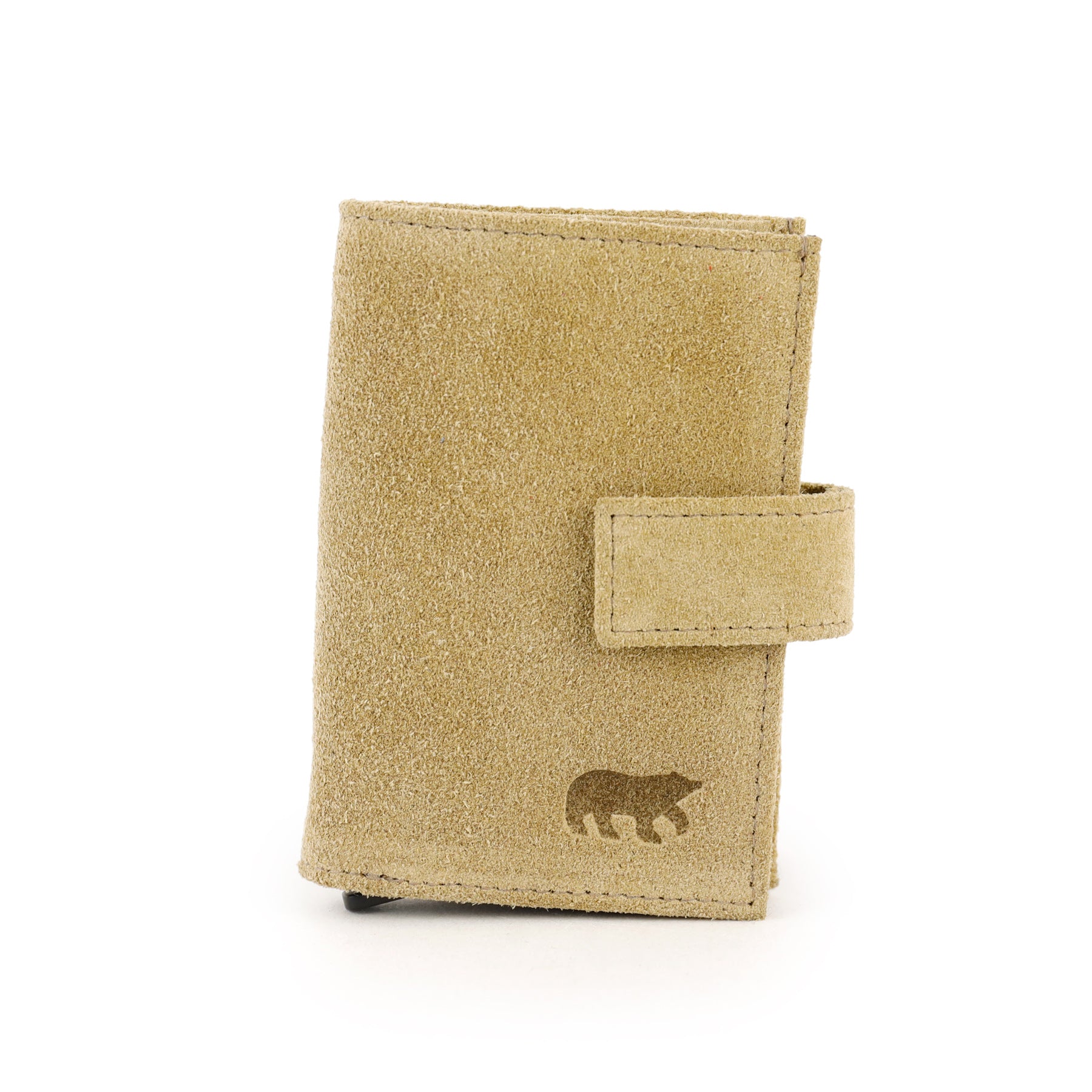 Velours RFID Kartenhalter 'Elsie' Bisquit