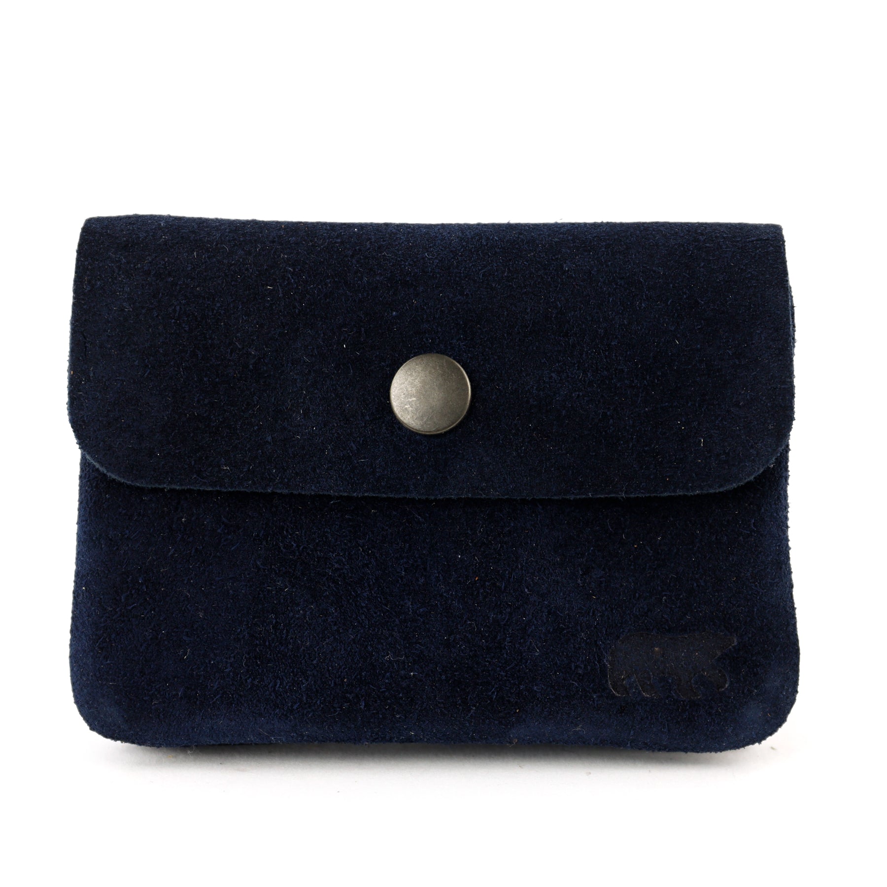 Velours Geldbörse 'Pietje' Dunkelblau