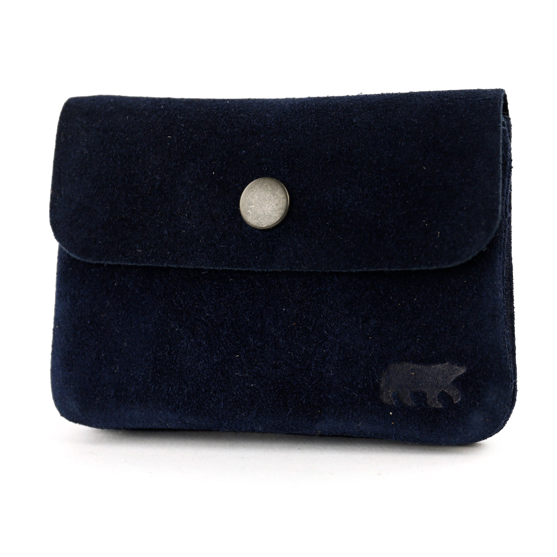 Velours Geldbörse 'Pietje' Dunkelblau
