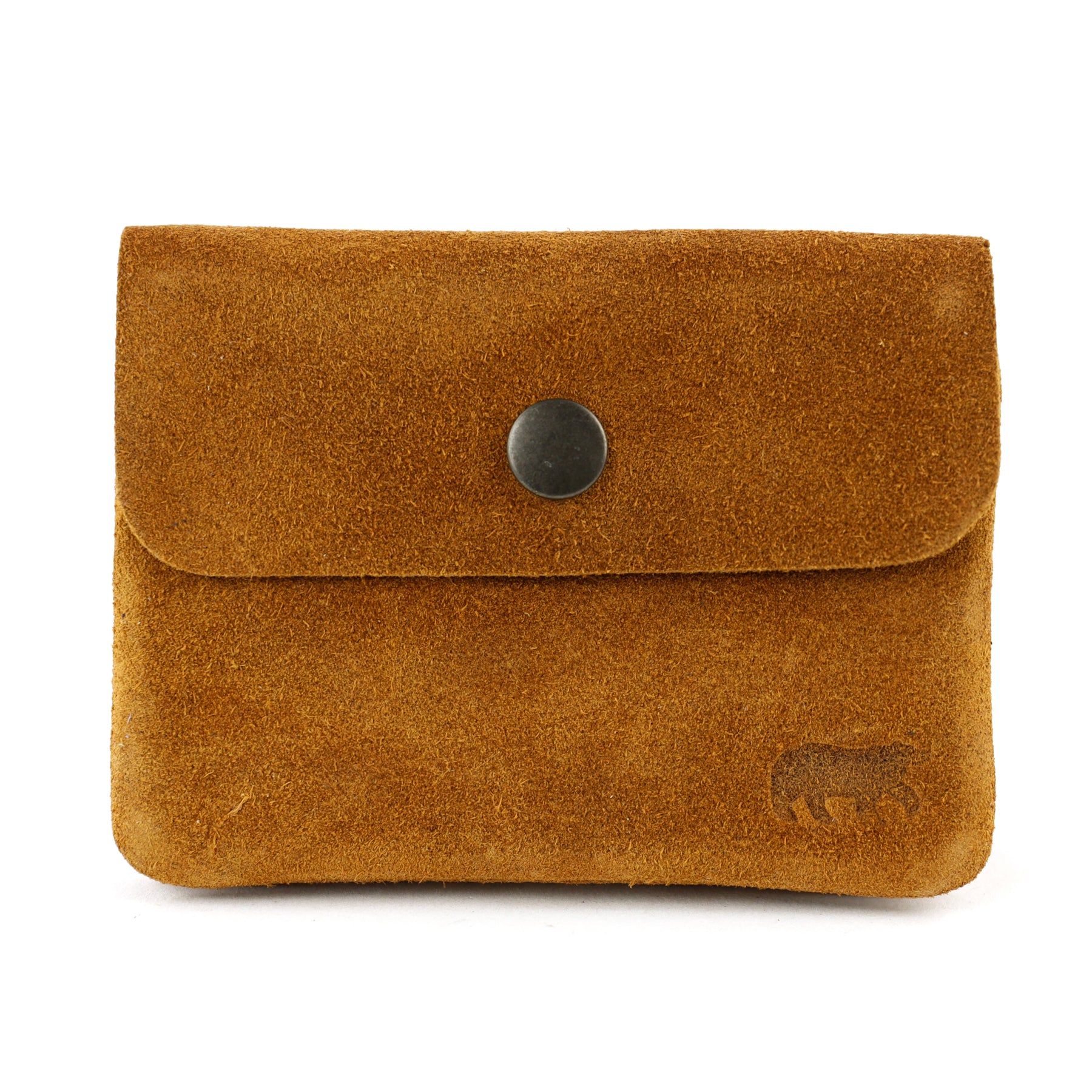 Velours Geldbörse 'Pietje' Cognac