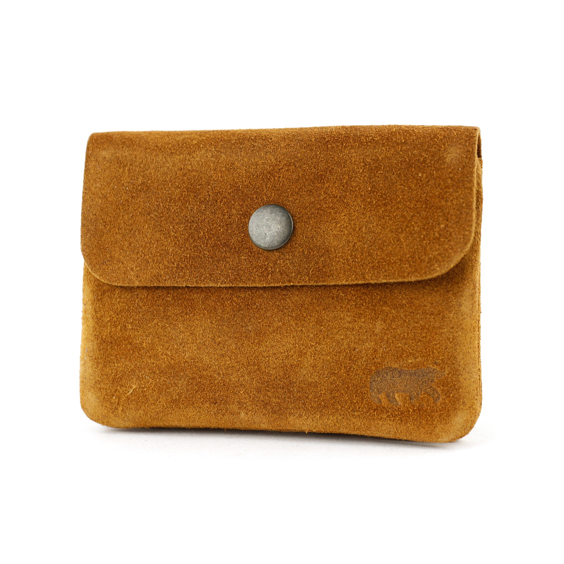 Velours Geldbörse 'Pietje' Cognac