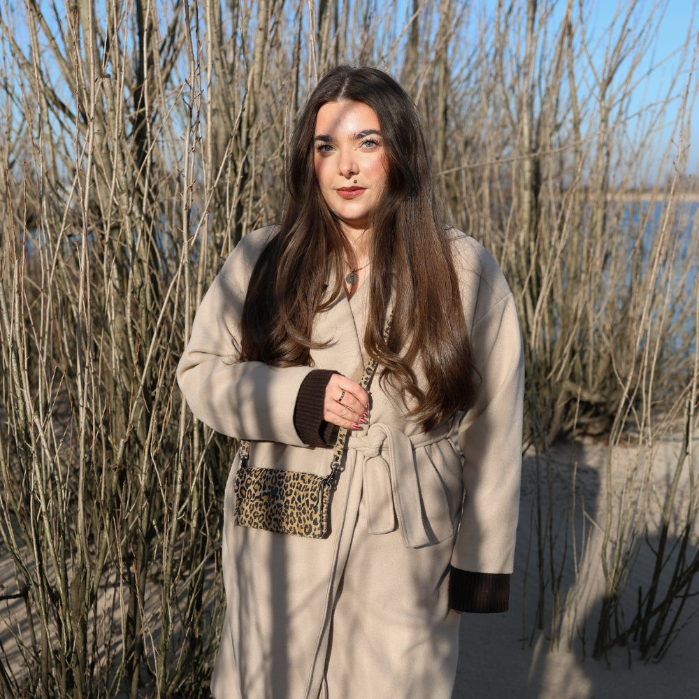 Clutch/Mini-Umhängetasche 'Lydia' Small Panther