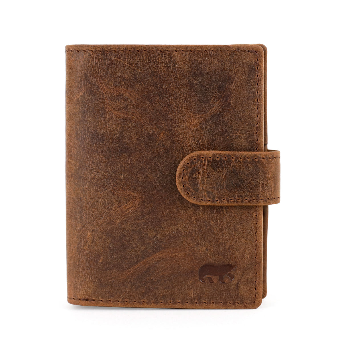RFID Pasjeshouder 'Bobby' vintage bruin