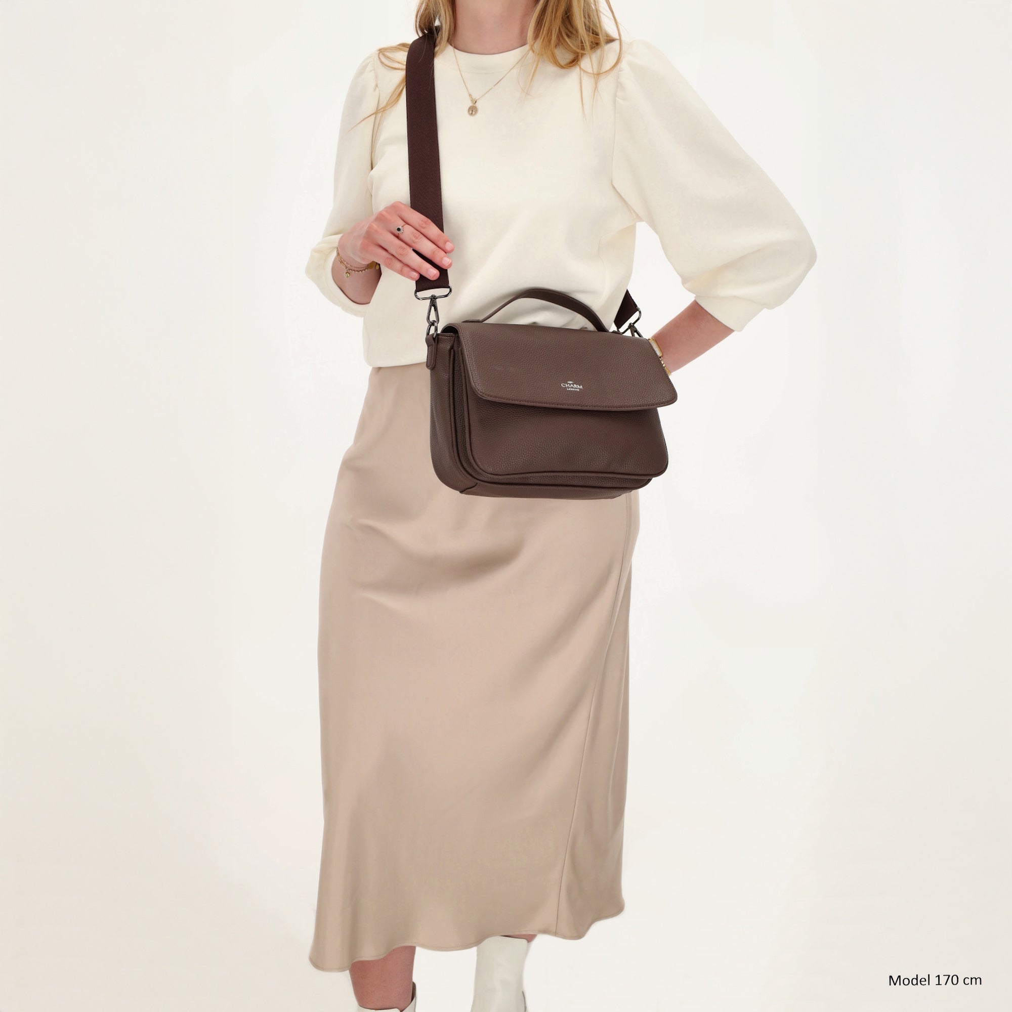 Mulberry Street - Handtasche Dunkelbraun