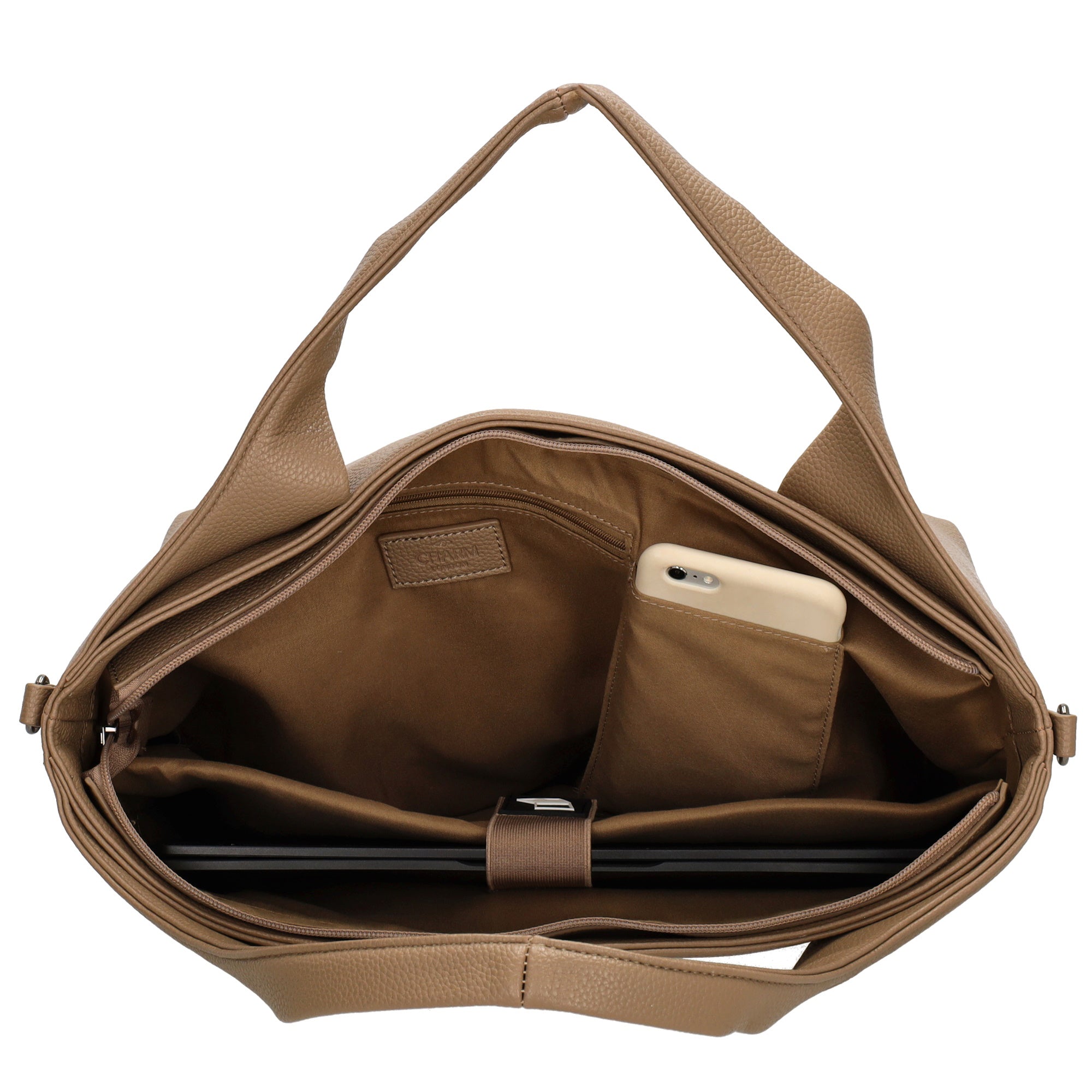 Mulberry Street Laptoptasche 15.6 Zoll Taupe
