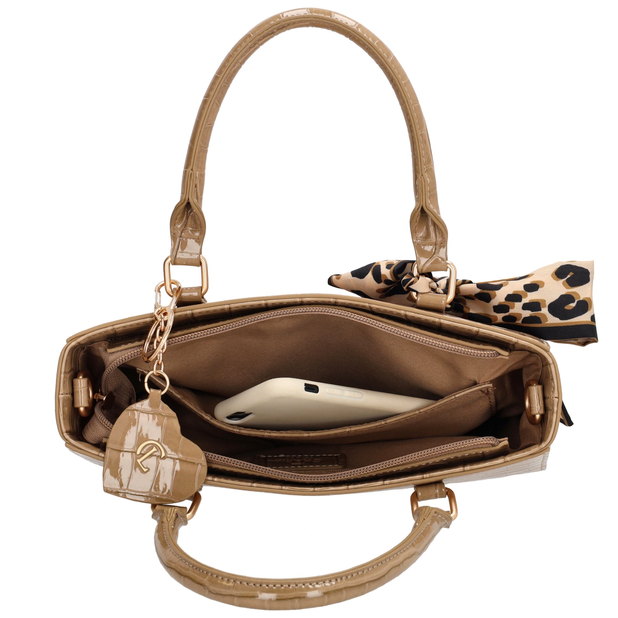 Knightsbridge Handtasche Taupe