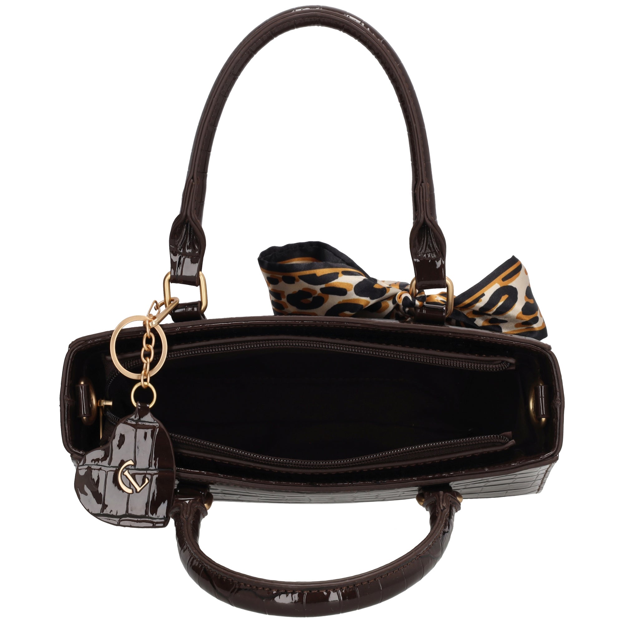 Knightsbridge Handtasche Dunkelbraun