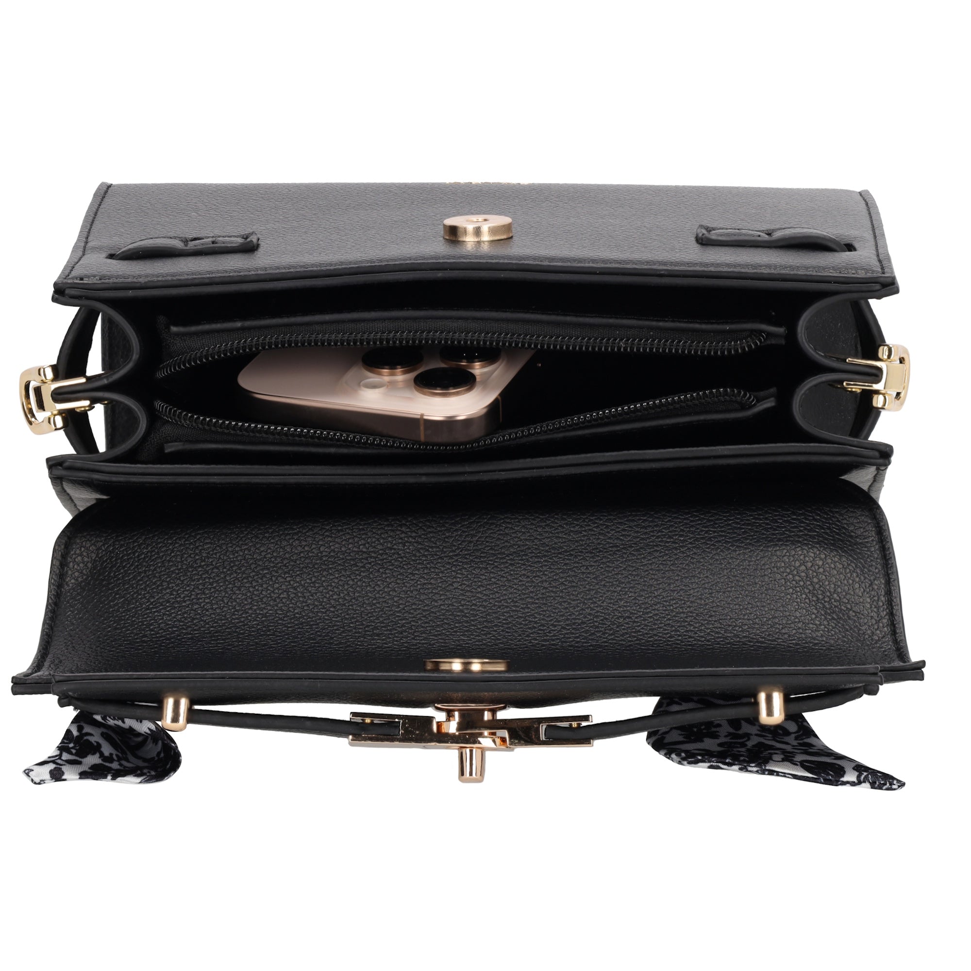 The Hamptons Handtasche Schwarz